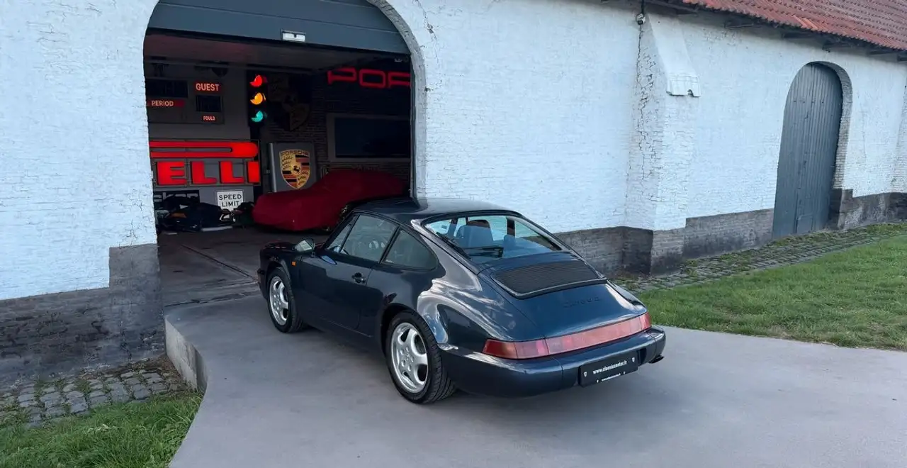 Porsche 964 Carrera 2 Coupé 1992 Bleu marine métallique L35V, foto 6