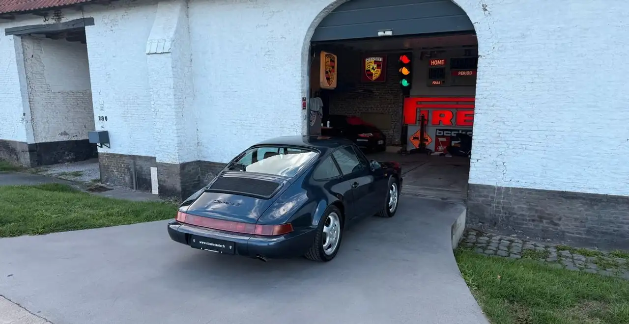 Porsche 964 Carrera 2 Coupé 1992 Bleu marine métallique L35V, foto 5