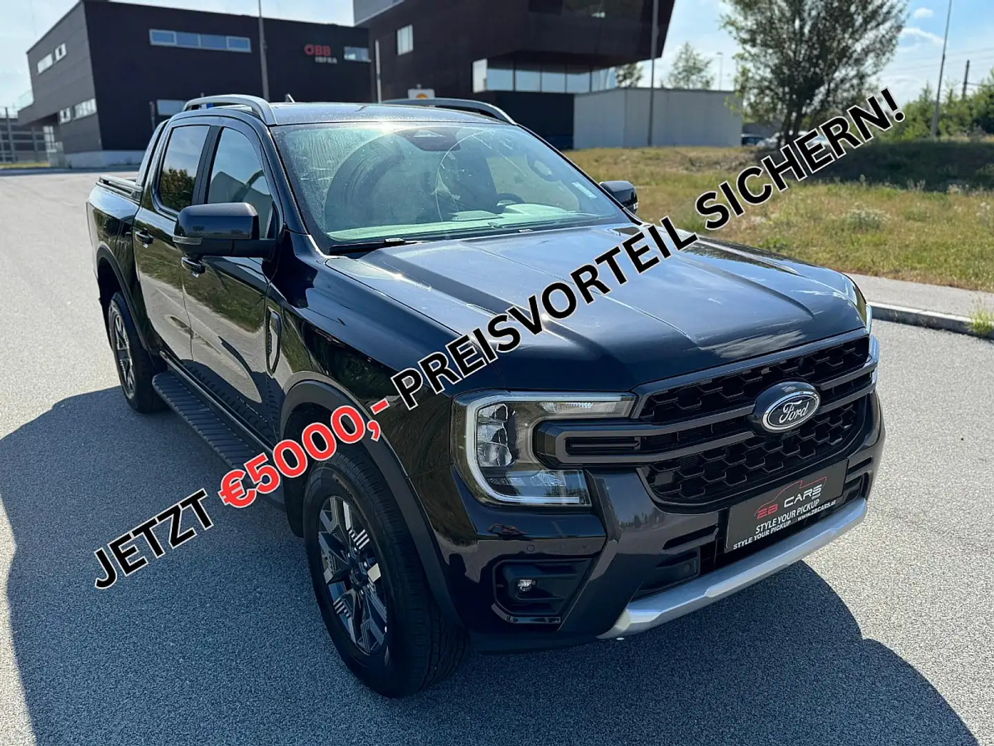Ford Ranger Ranger Wildtrak e-4WD 2.3 EcoBoost Aut. 3,5t AH... Schwarz - 1