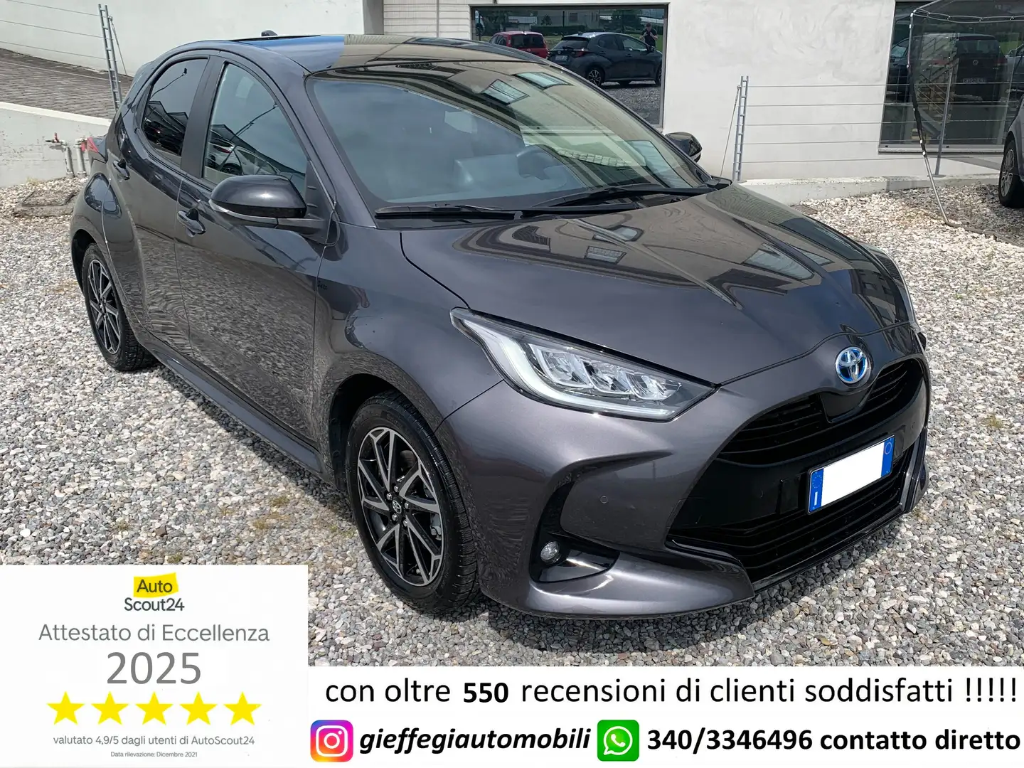Toyota Yaris Yaris 1.5h Lounge Tetto Panoramico FULL OPTIONAL!! - 1