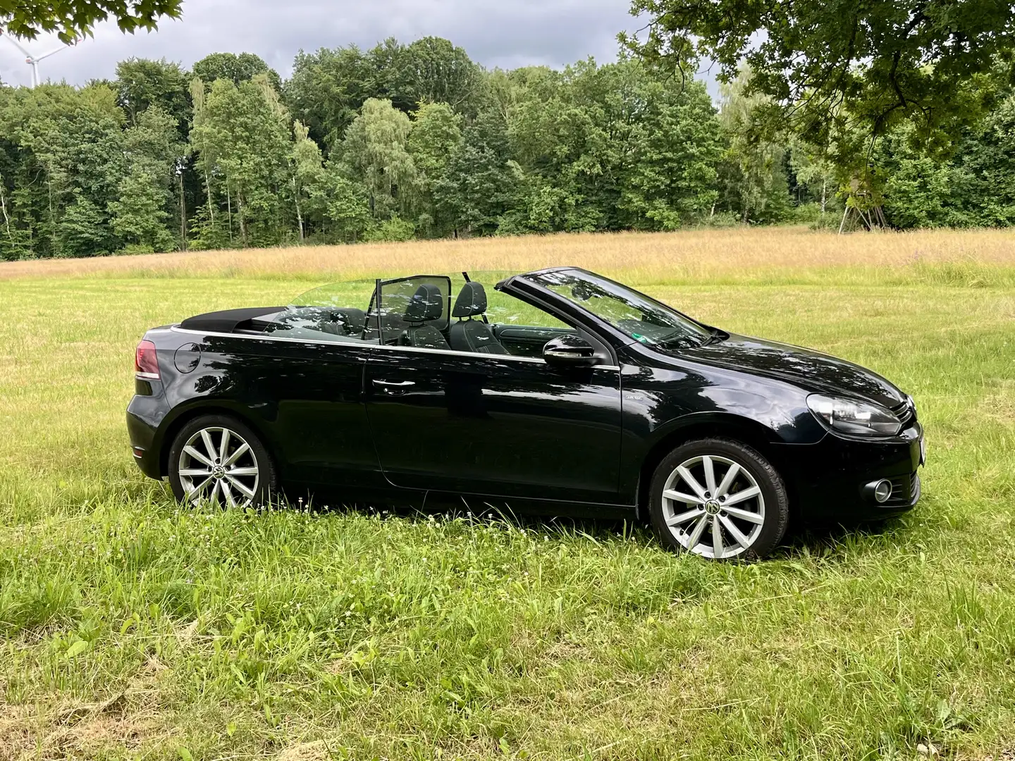 Volkswagen Golf Cabriolet Golf VI Cabrio Cabrio 1.4 TSI BlueMotion Technolog Noir - 1