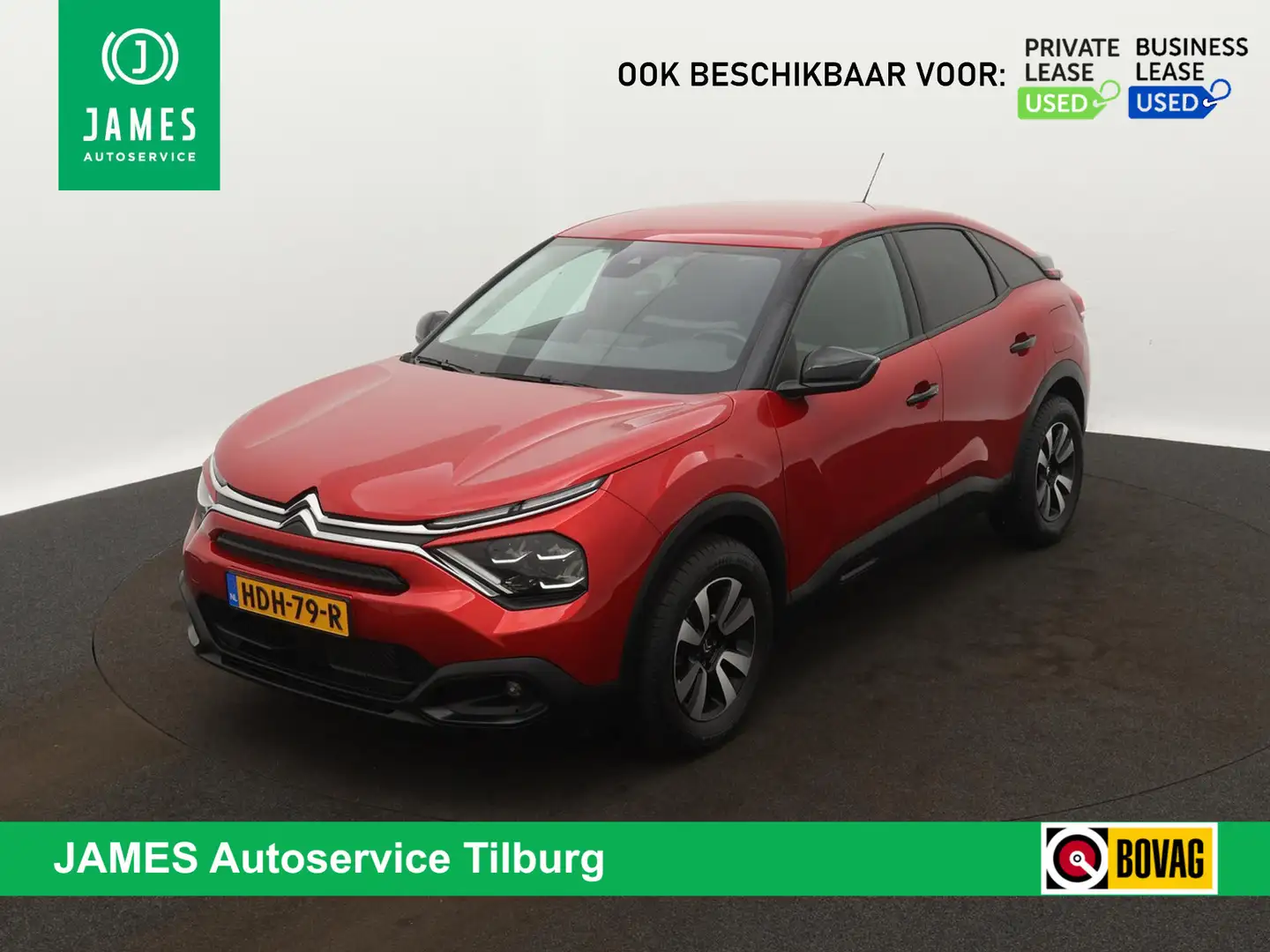 Citroen C4 1.2 Puretech Feel NAV-CARPLAY CRUISE Rouge - 1
