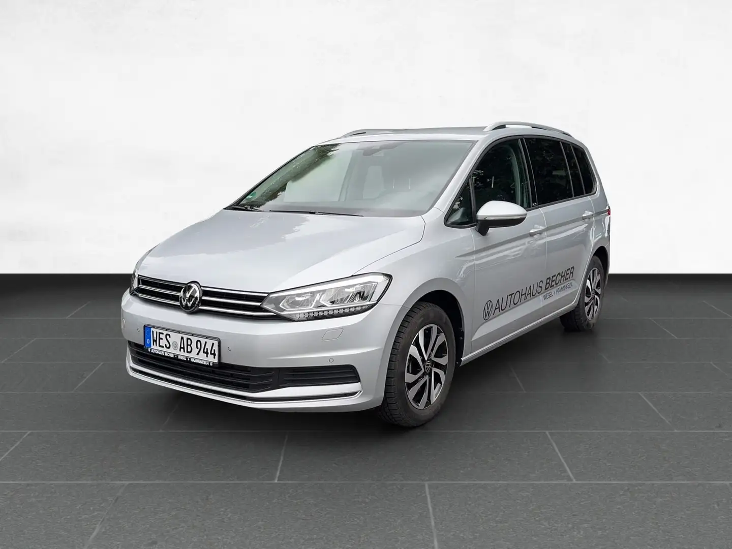 Volkswagen Touran Comfortline 1.5 TSI DSG /AHK/Navi/Sitzhz/ Silber - 2