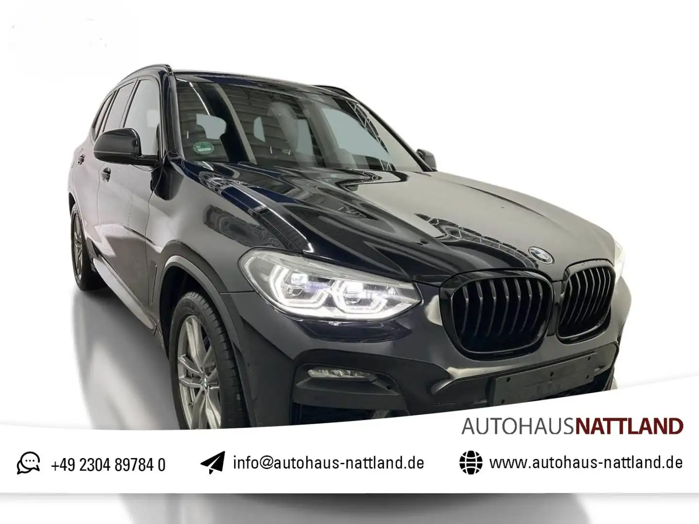 BMW X3 xDrive 30 d M Sport Shadow-Line LED RFK 1.Hd. Noir - 1