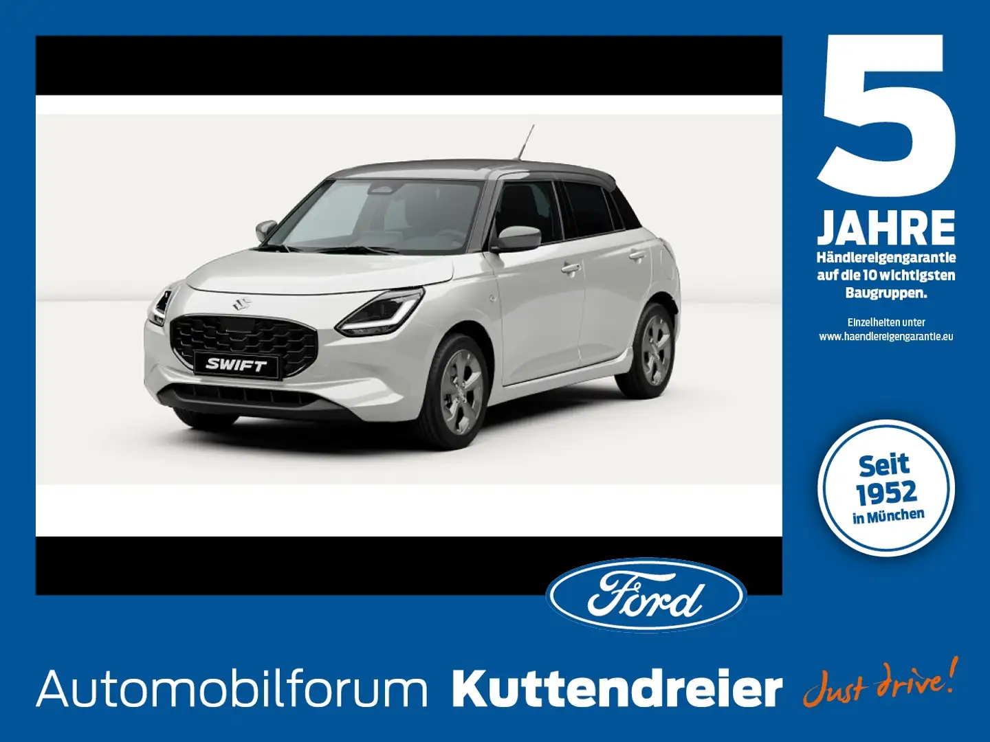 Suzuki Swift 1.2 Comfort Facelift LED Rückfahrkamera Weiß - 1