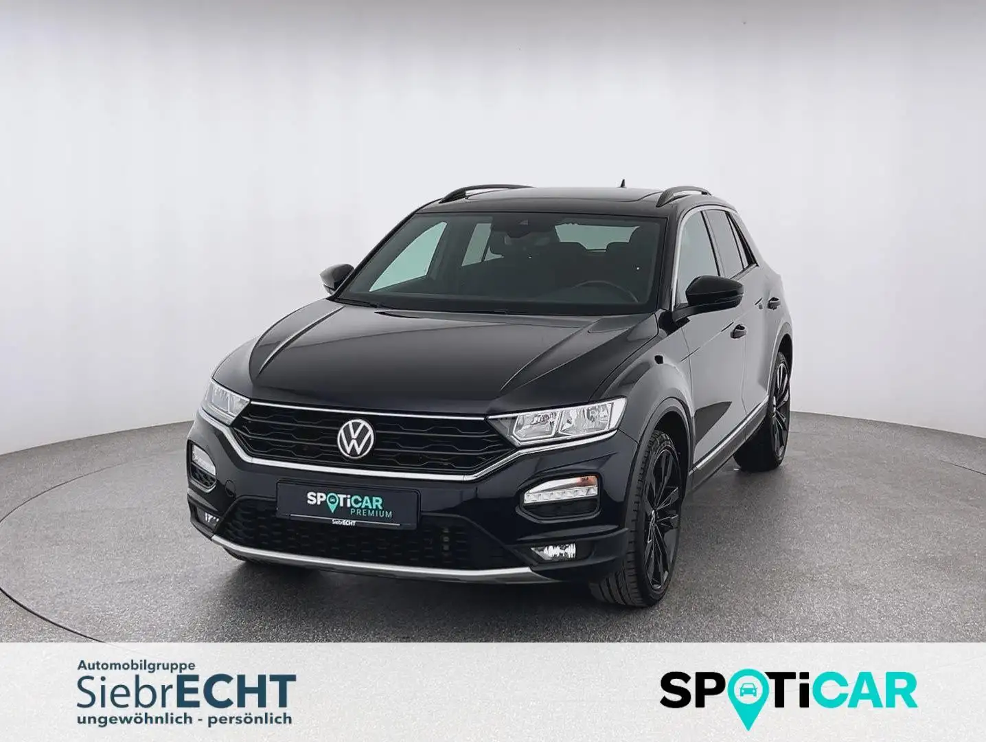 Volkswagen T-Roc Sport 2.0 TDI*NAVI*SHZ*RFK*uvm Negro - 1