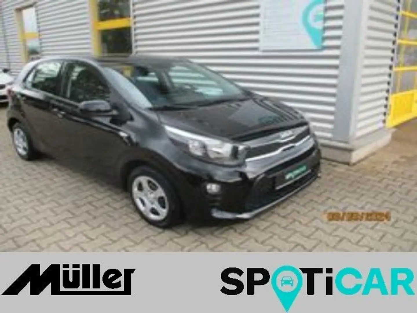 Kia Picanto Edition 7 mit Telefonfreispr. Schwarz - 1