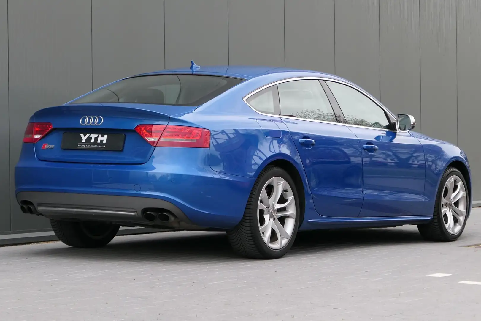 Audi S5 Sportback Quattro Youngtimer Navi Stoelverwarming Bleu - 2