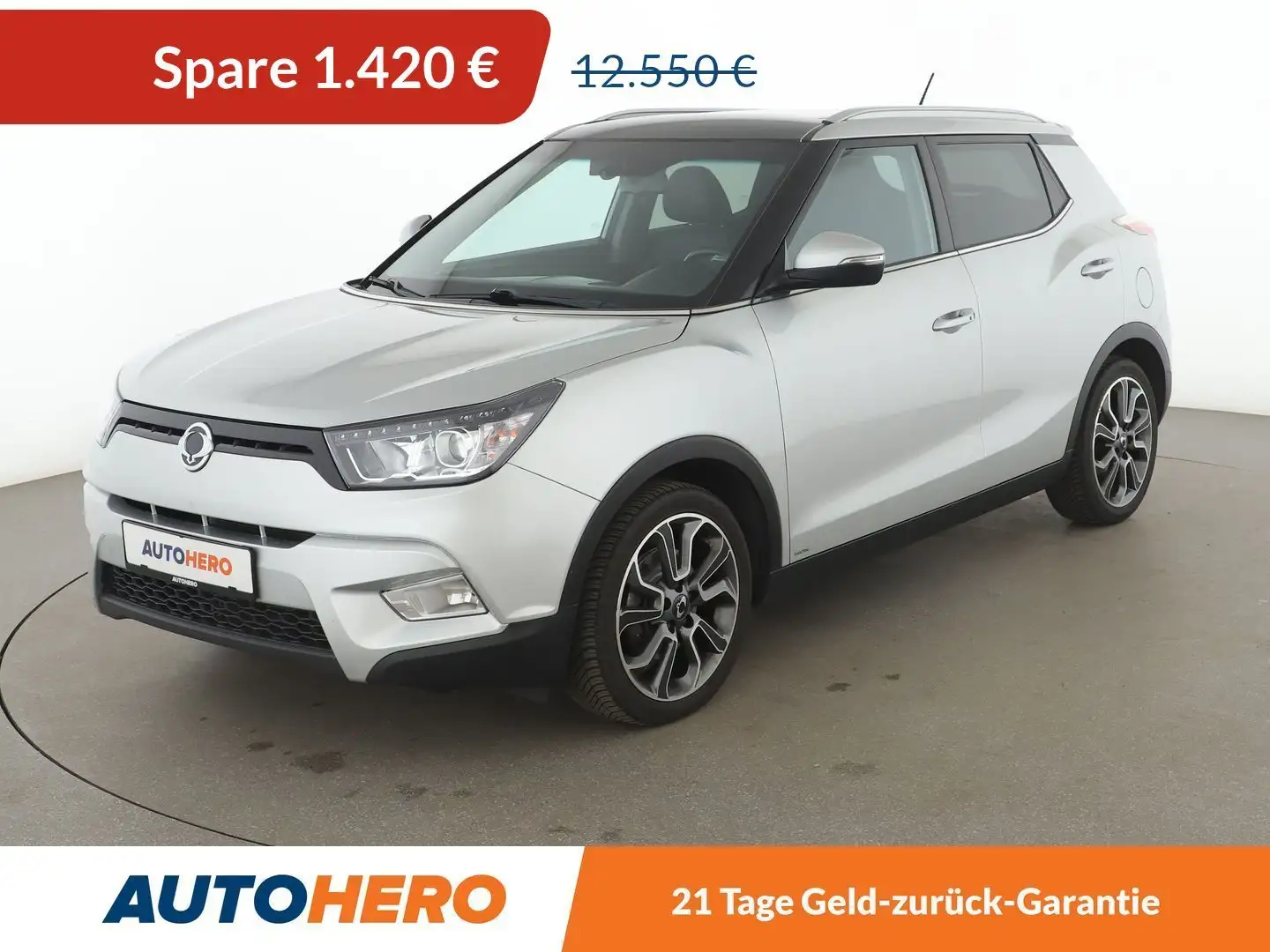 SsangYong Tivoli 1.6 Crystal 4x2 *CAM*SHZ* Grau - 1