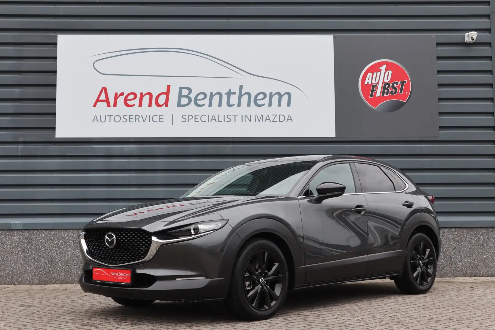 Mazda CX-30 Automaat 2.0 e-SkyActiv-X M Hybrid Homura 1ste eig Grijs - 1