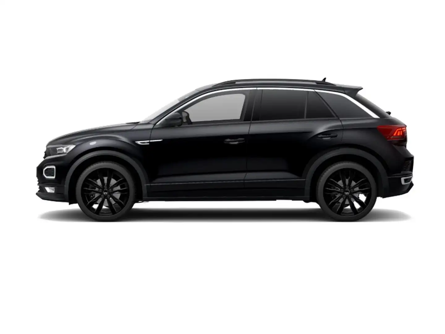 Volkswagen T-Roc 1.5 TSI DSG R-line Navi*LED*AID*ACC*Suzuka Sport Zwart - 2