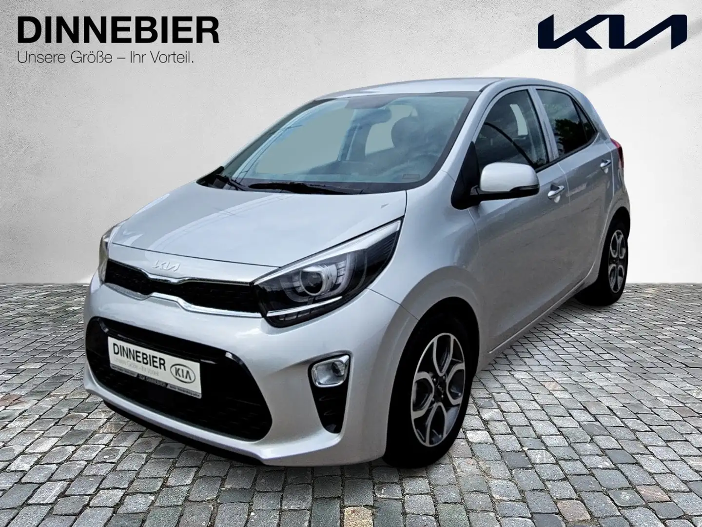 Kia Picanto 1.2 Spirit Automatik+Navi+Kamera+SHZ Silber - 2