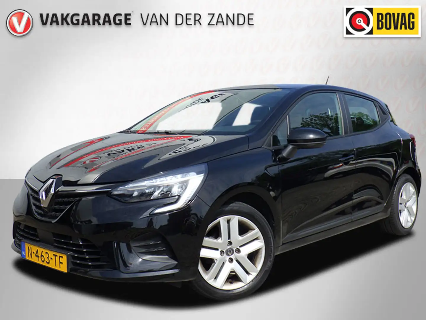 Renault Clio 1.0 TCe Zen Airco, Cruise, Navi, NAP! Zwart - 1