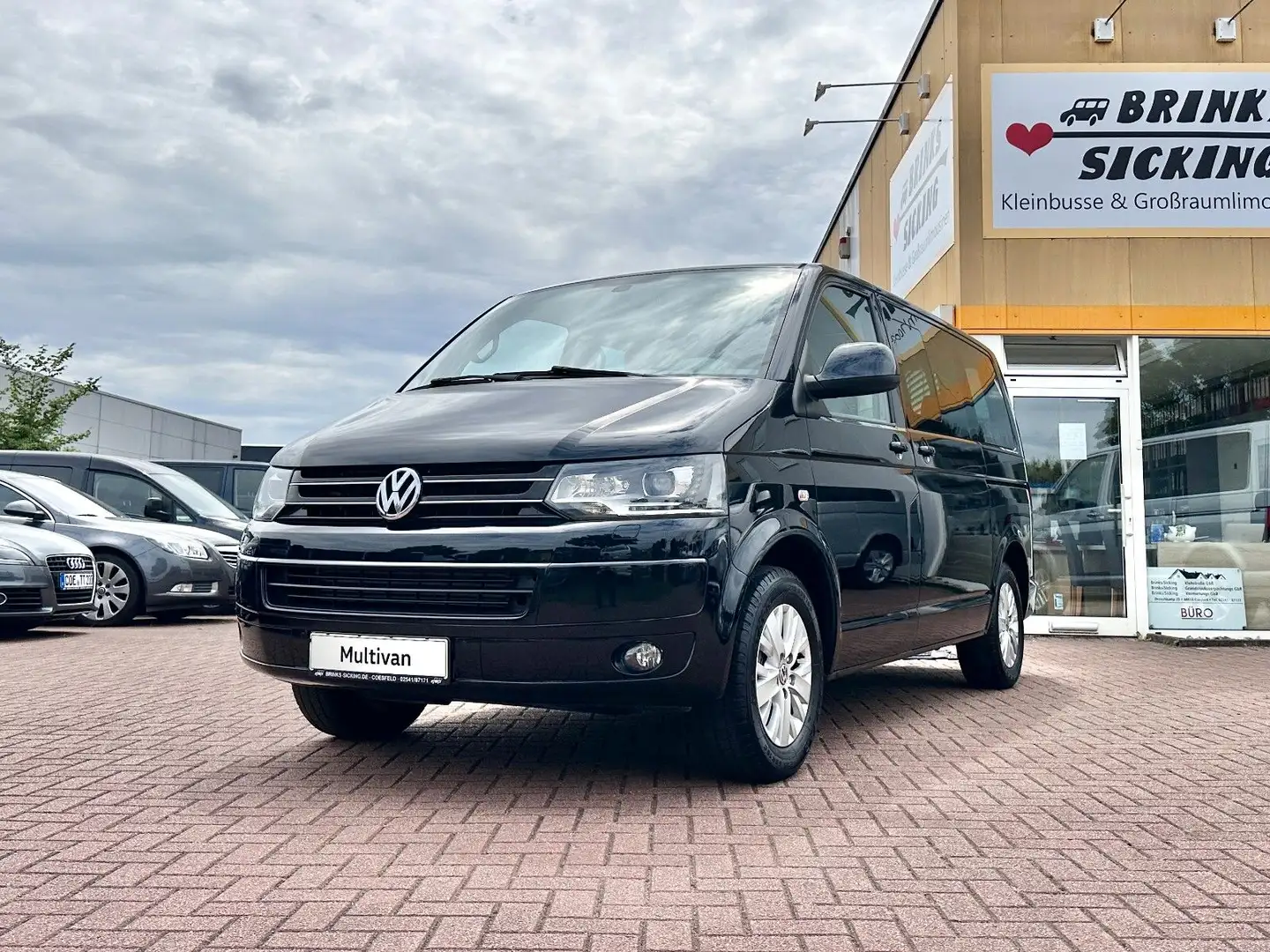 Volkswagen T5 Multivan 2.0 TSI/Bi-XENON/ST.-HZ./2xSCH-T/AHK Noir - 1