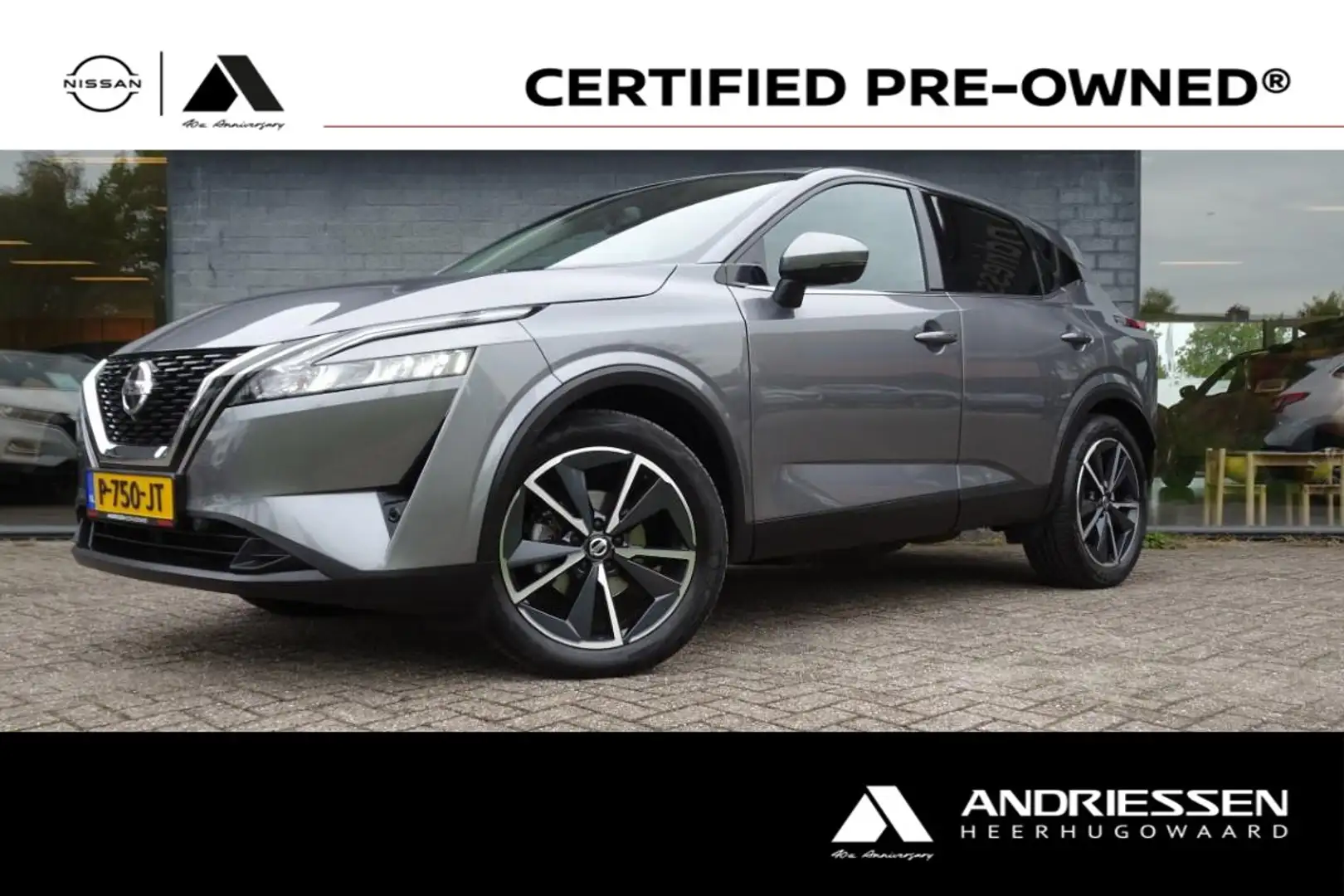 Nissan Qashqai 1.3 Mild-Hybrid 140pk N-Style Grijs - 1