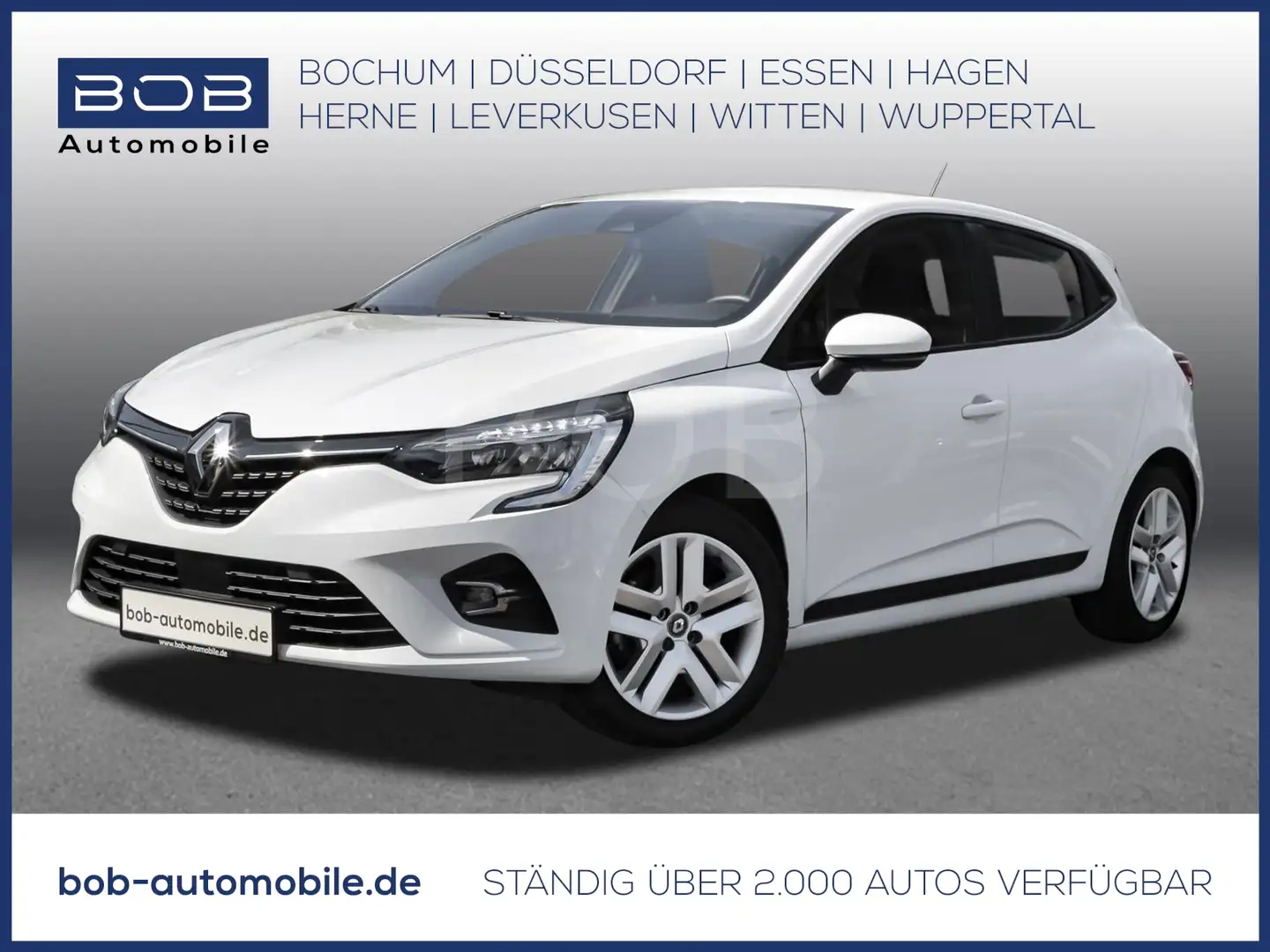Renault Clio dCi 100 Business Edition NAVI PDC BT SHZ Weiß - 1