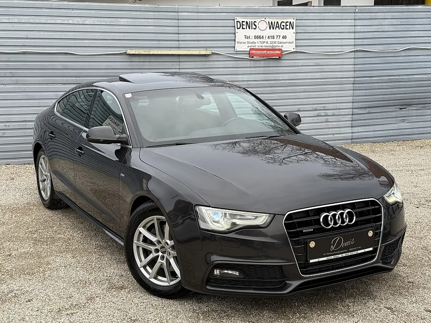 Audi A5 SB 3,0 TDI quattro 3x S-Line DPF 1. Besitz Grau - 1
