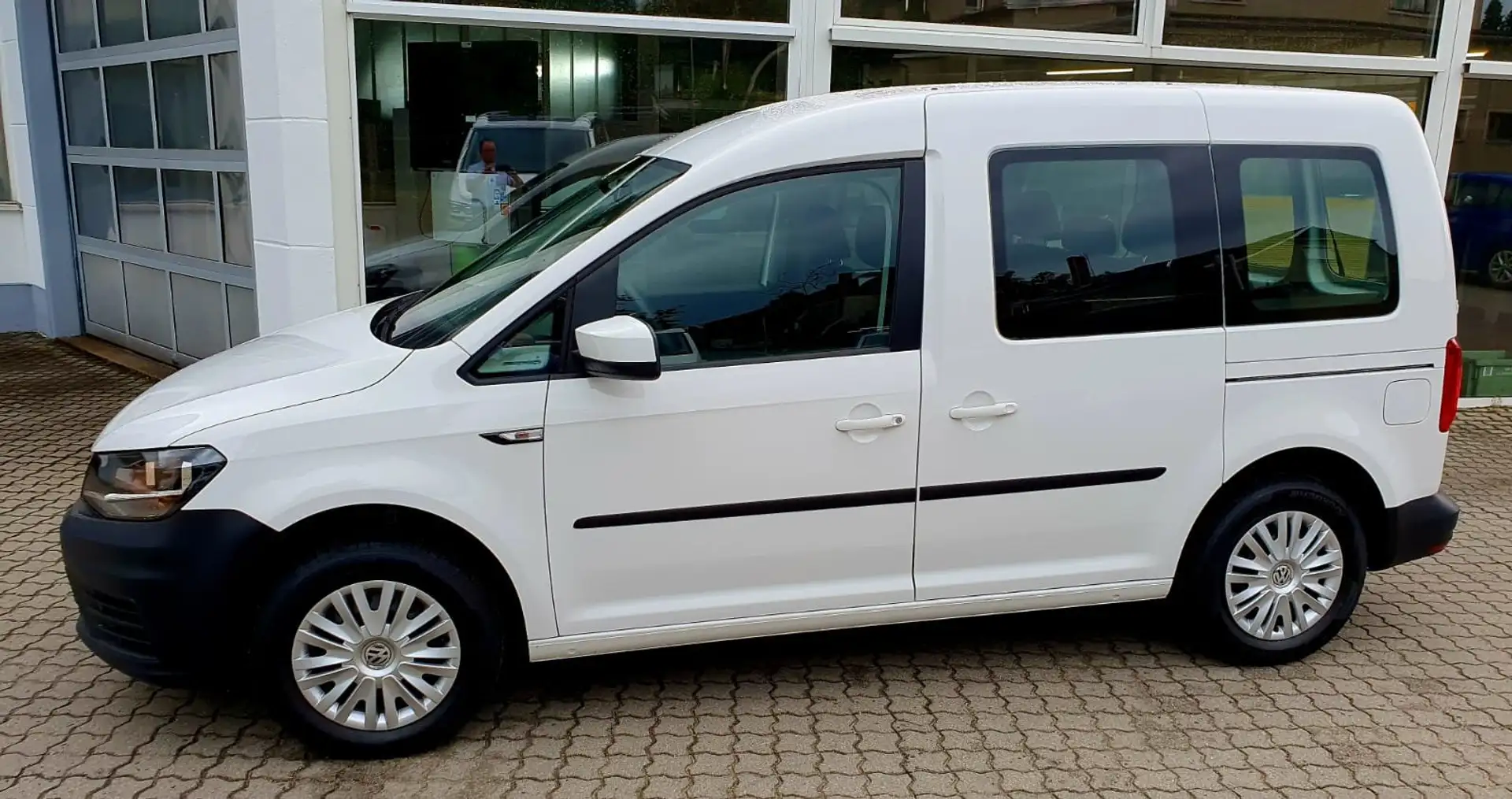 Volkswagen Caddy Trendline  - erst 8.000 km gelaufen !!! Blanc - 2