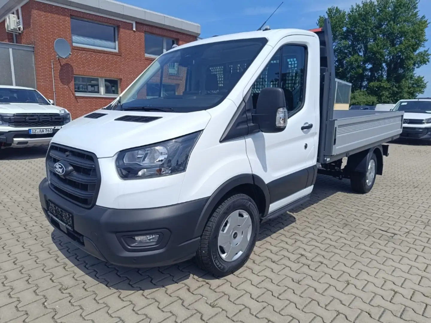 Ford Transit TREND 350 L2 EK PRITSCHE AHK / GJR Weiß - 1