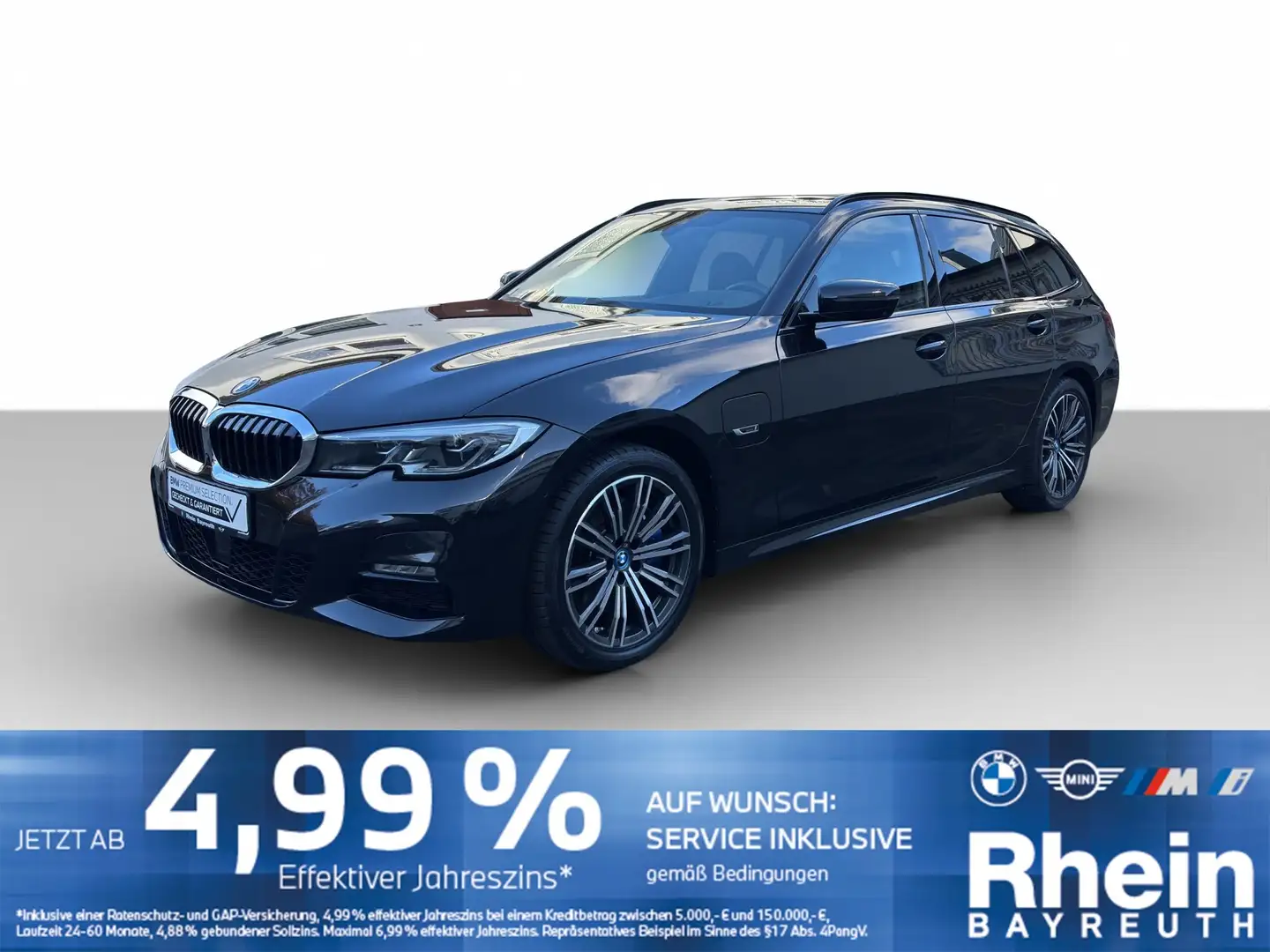 BMW 330 e xDrive Touring M Sportpaket TOP AUSSTATTUNG TOP Schwarz - 1