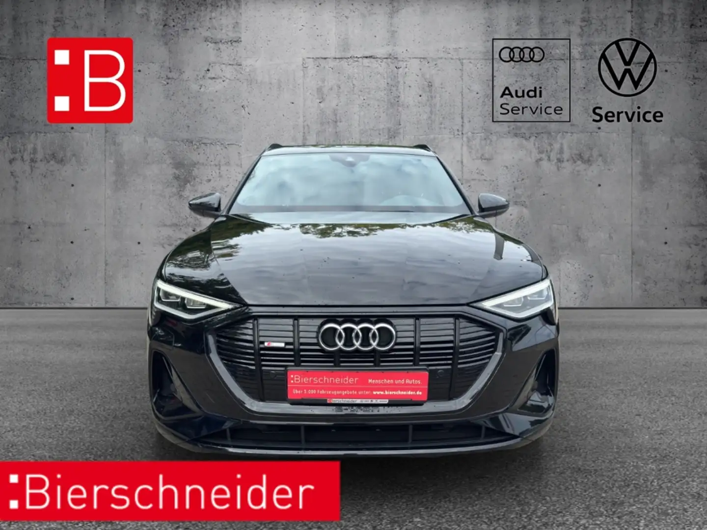 Audi e-tron 55 qu. S line 21 S-SITZE KAMERA LUFT AHK NAVI LEDE Noir - 2
