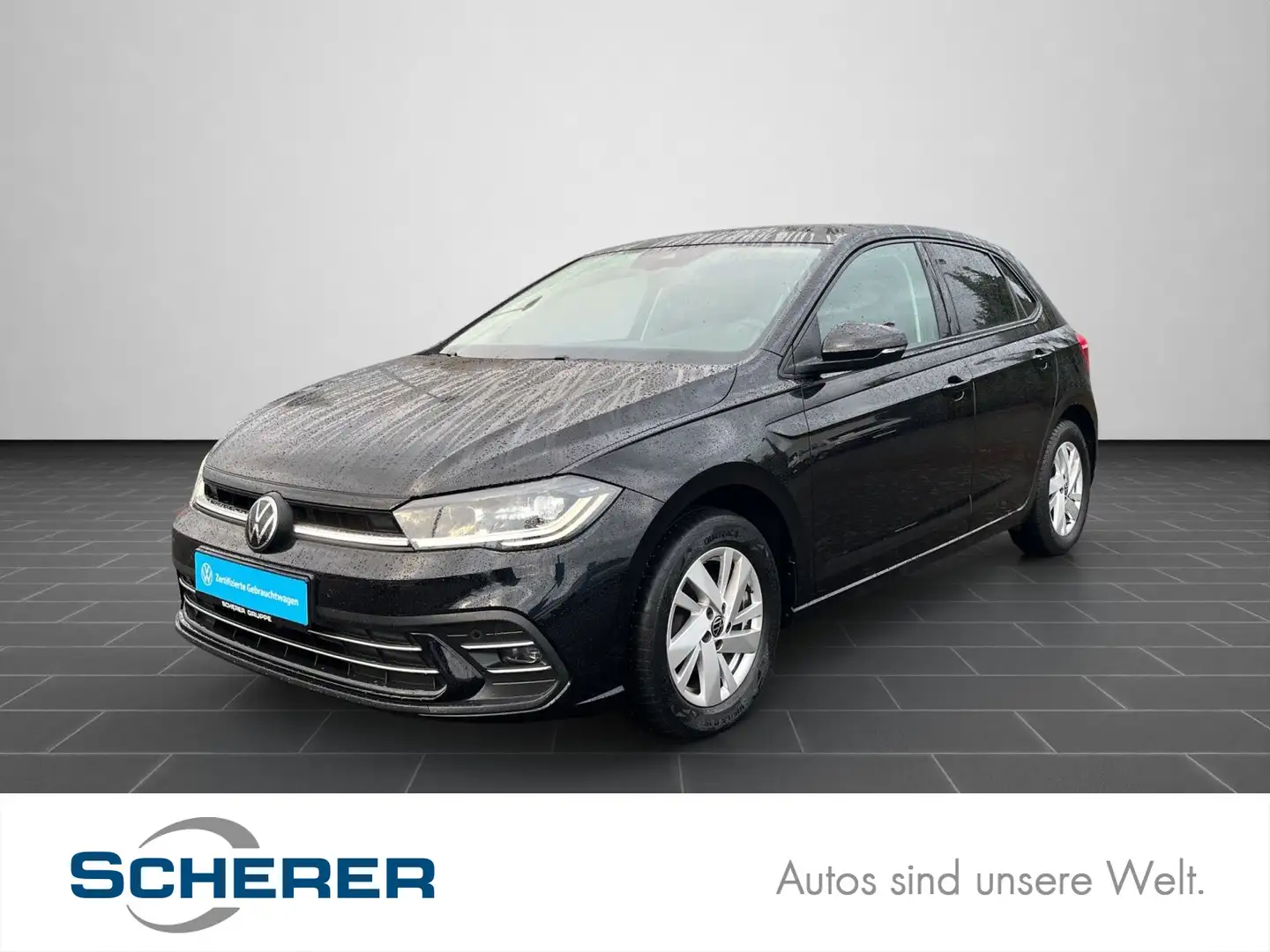 Volkswagen Polo 1.0 TSI *Style* SHZ VKZ-Erkennung Navi Schwarz - 1