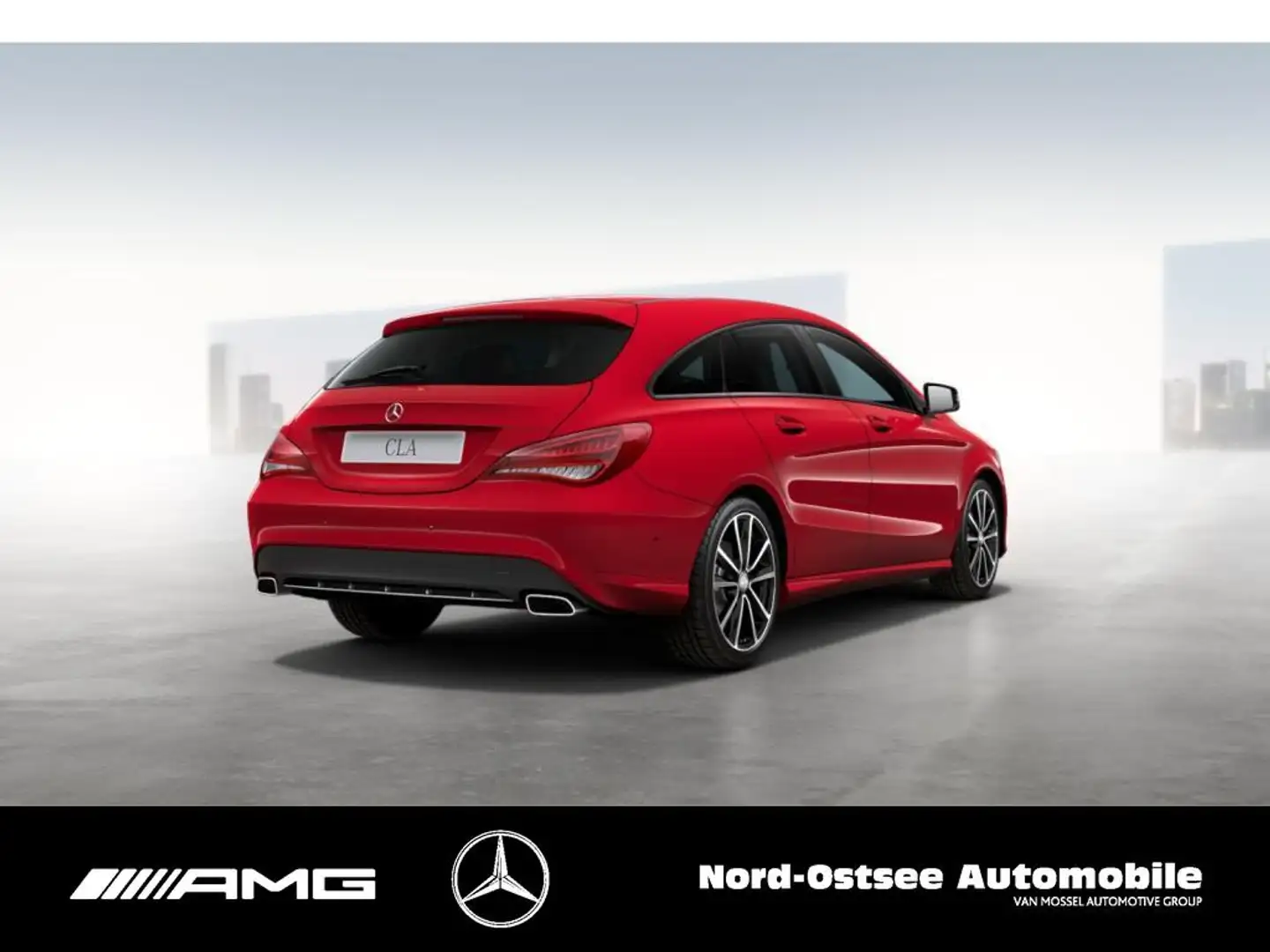 Mercedes-Benz CLA 220 CDI SHOOTING BRAKE NIGHT KEYLESS SPURW Rot - 2