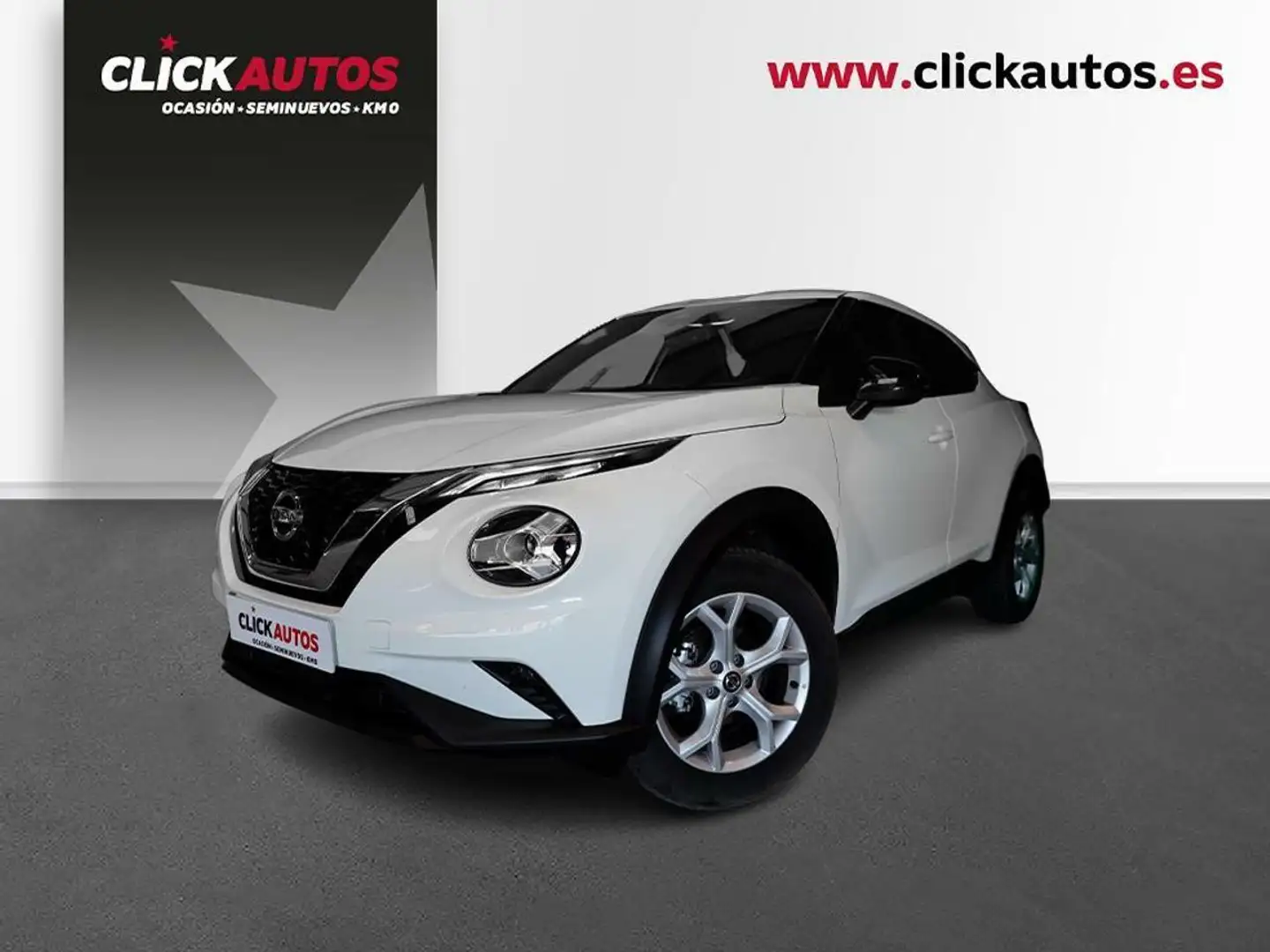 Nissan Juke 1.0 DIG-T N-Connecta 4x2 DCT 7 114 Wit - 1