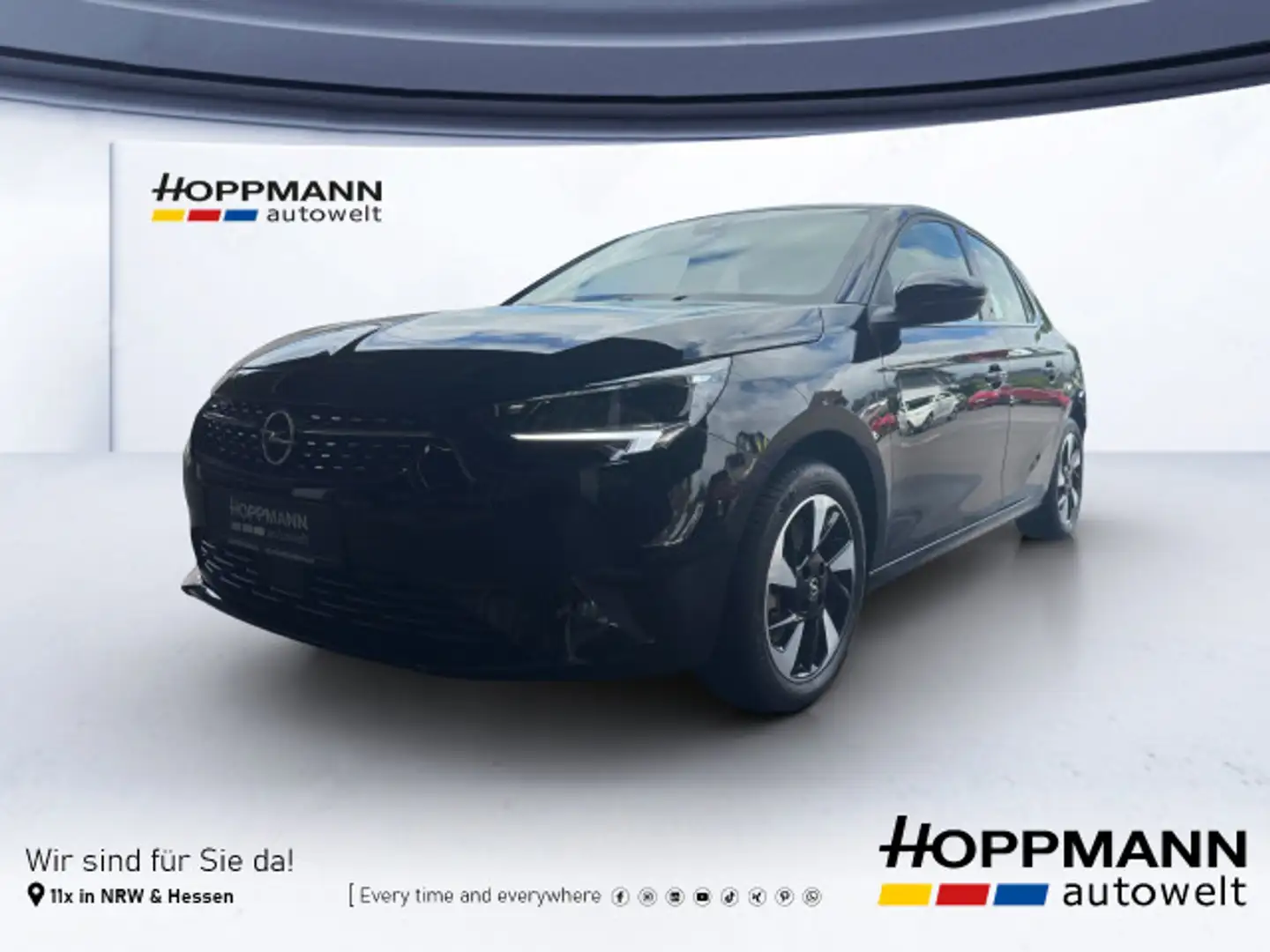 Opel Corsa-e Elegance (MJ22C) 5-, Türer Elektromotor, Nero - 1