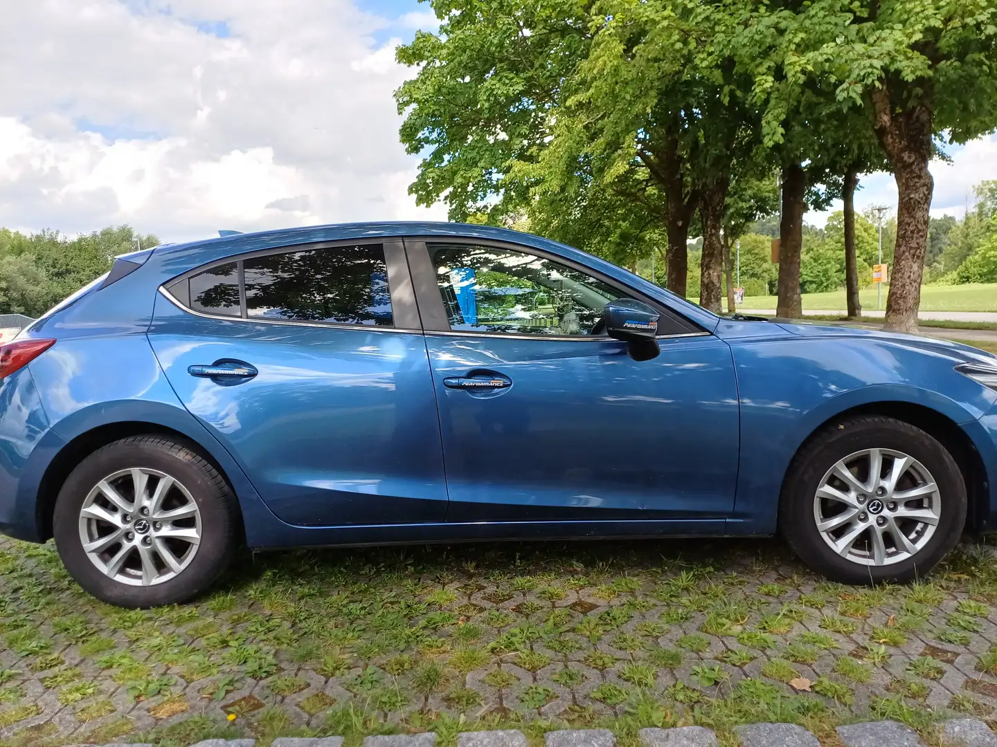 Mazda 3 3  SKYACTIV-G 120 Neu TÜV und Service Bleu - 1