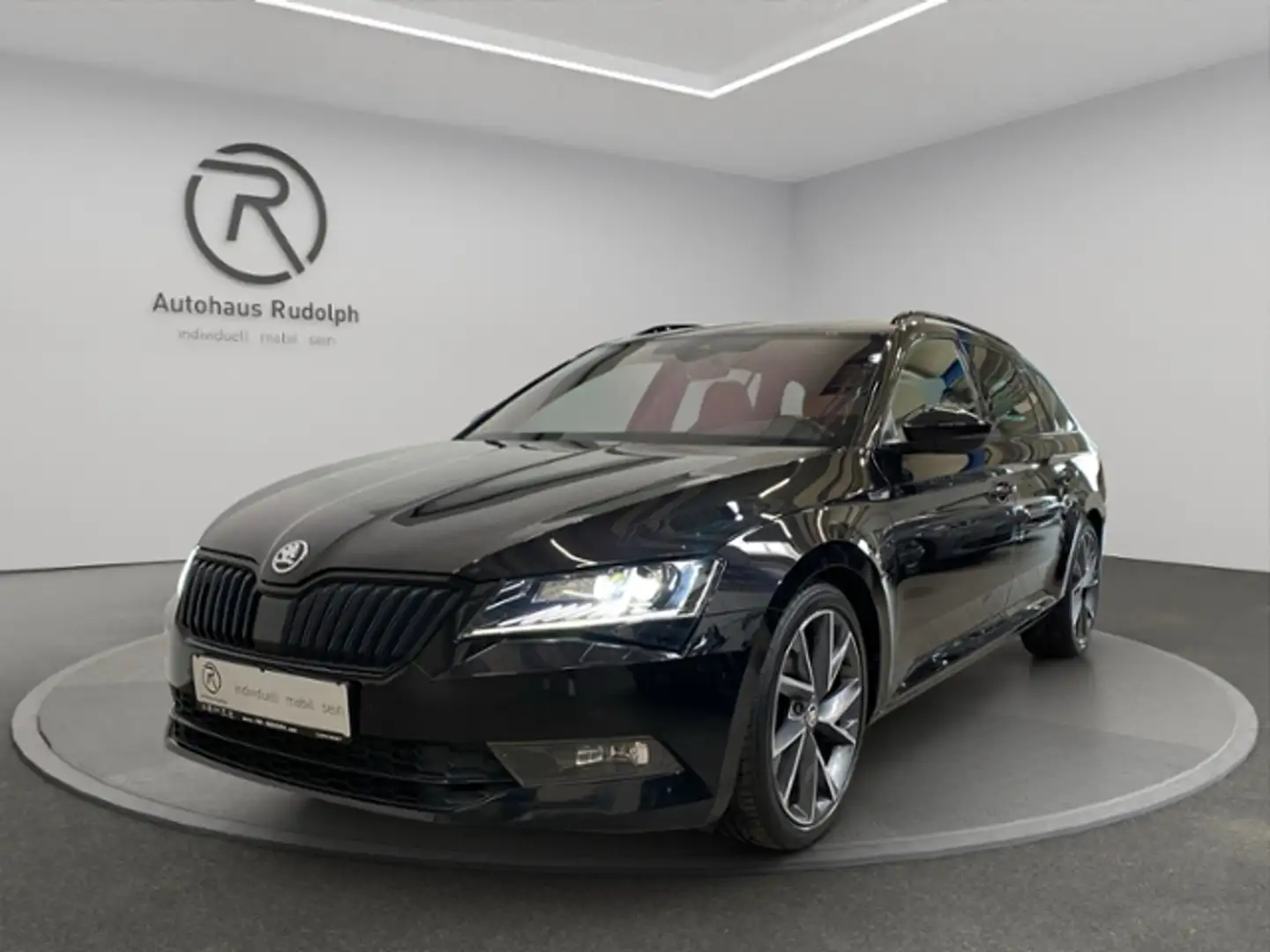 Skoda Superb Combi 2.0 TDI DSG 4x4 SportLine /Navi AHK Чорний - 2