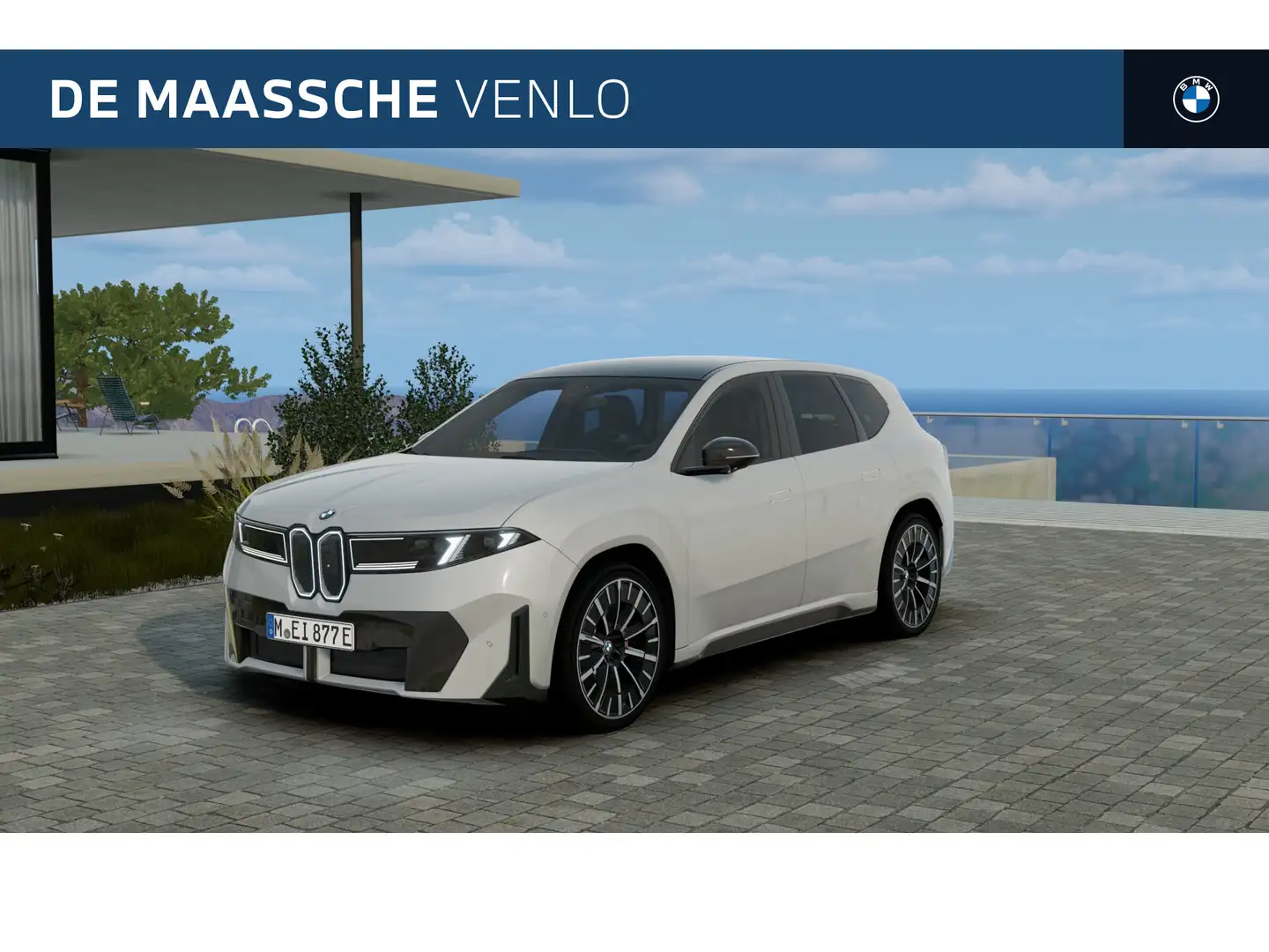 BMW iX3 50 xDrive M Sport / Panoramadak / Trekhaak / M Spo Grijs - 1