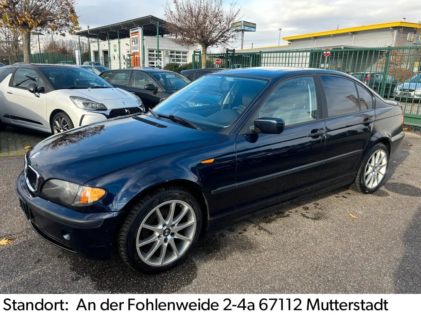 BMW 318 3 Limousine 318i /Schiebedach/Klima/Radio Blau - 1