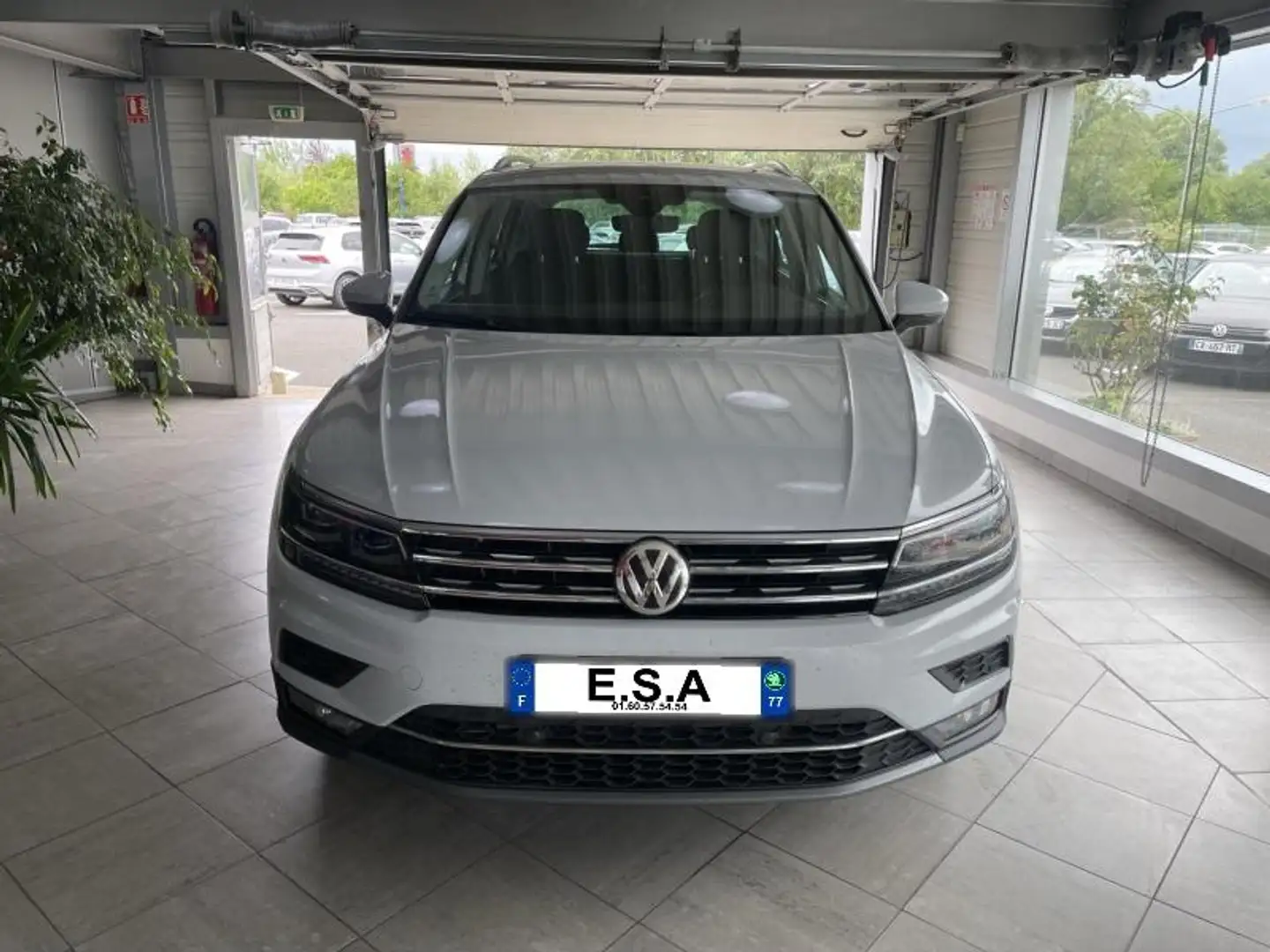 Volkswagen Tiguan 2.0 TDI 150ch Carat DSG7 Blanc - 2