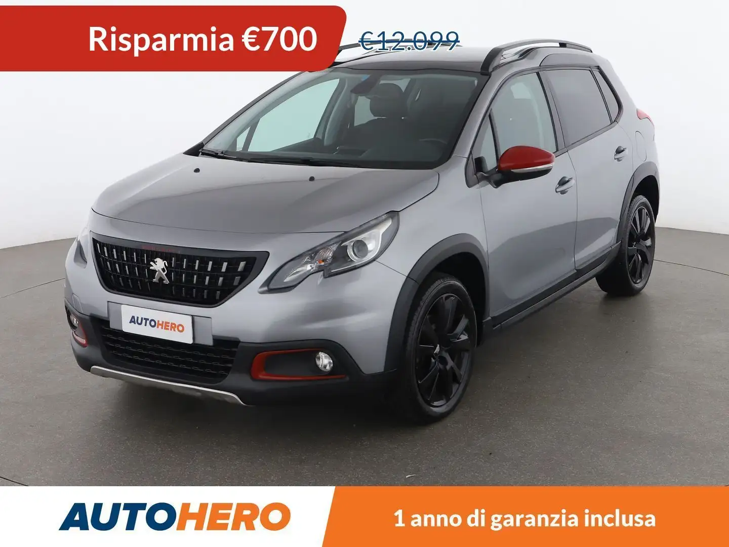 Peugeot 2008 1.6 Blue-HDi GT Line 120 CV Grigio - 1