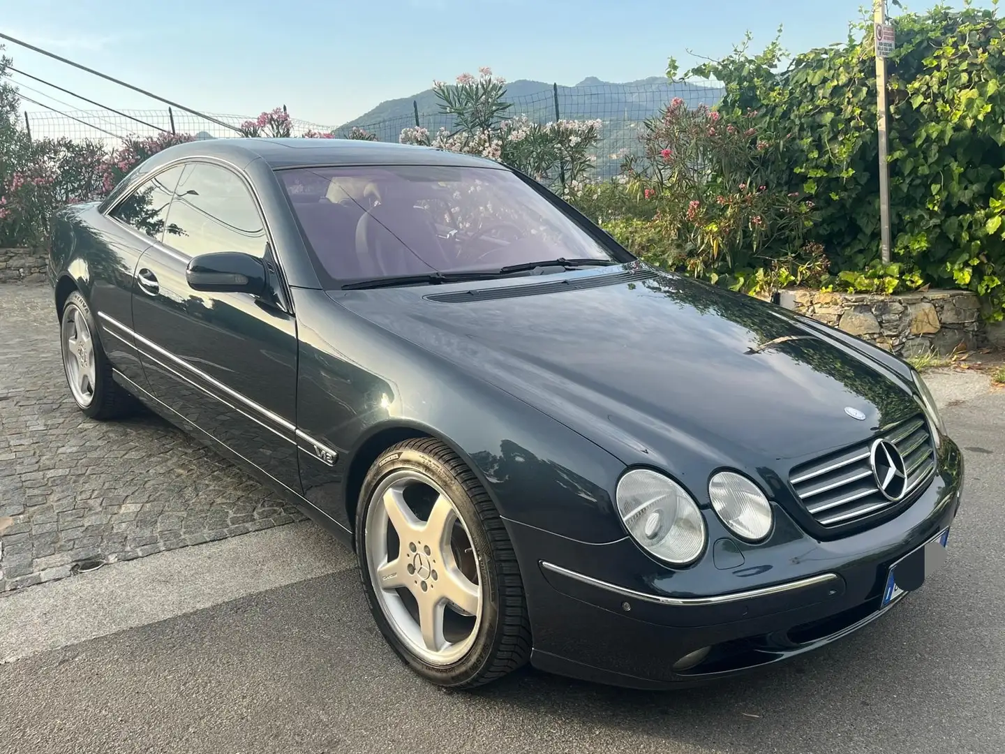Mercedes-Benz CL 600 Coupe Bleu - 1