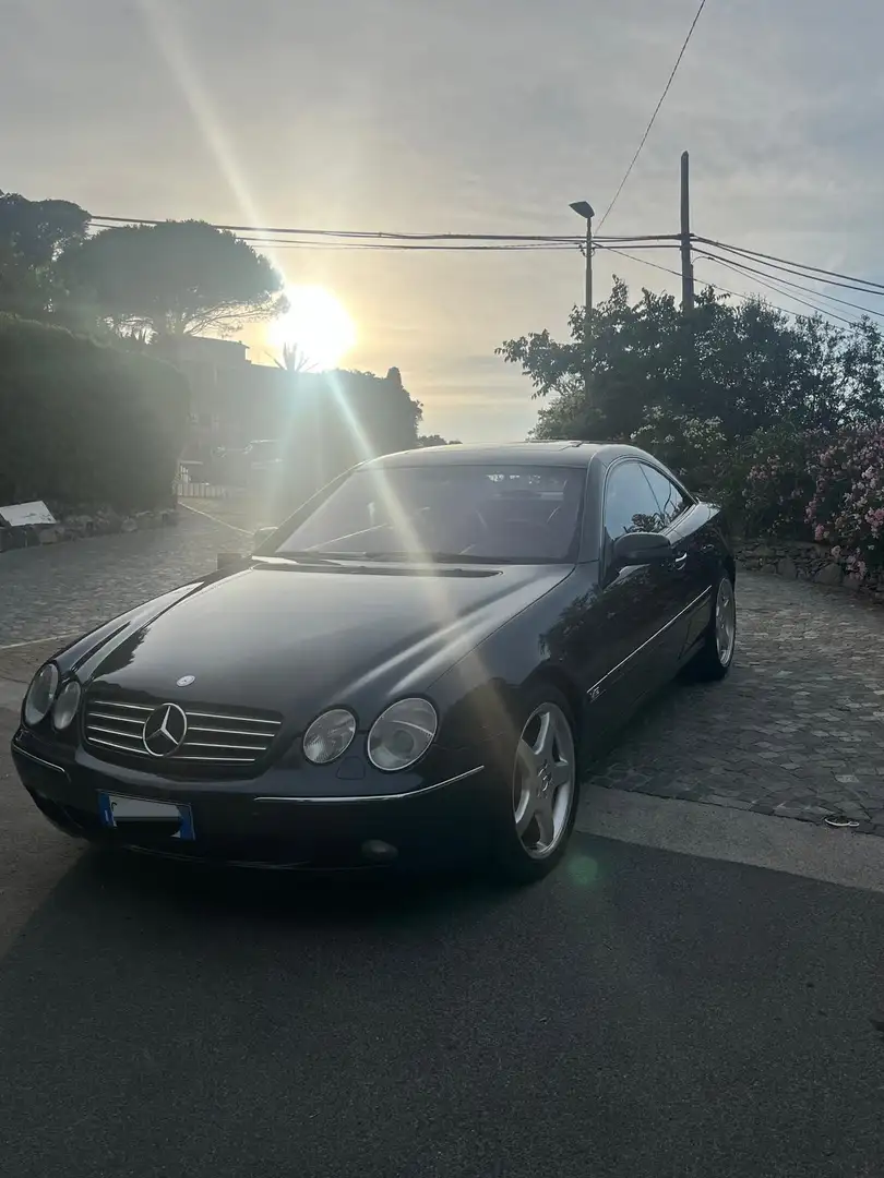 Mercedes-Benz CL 600 Coupe Bleu - 2