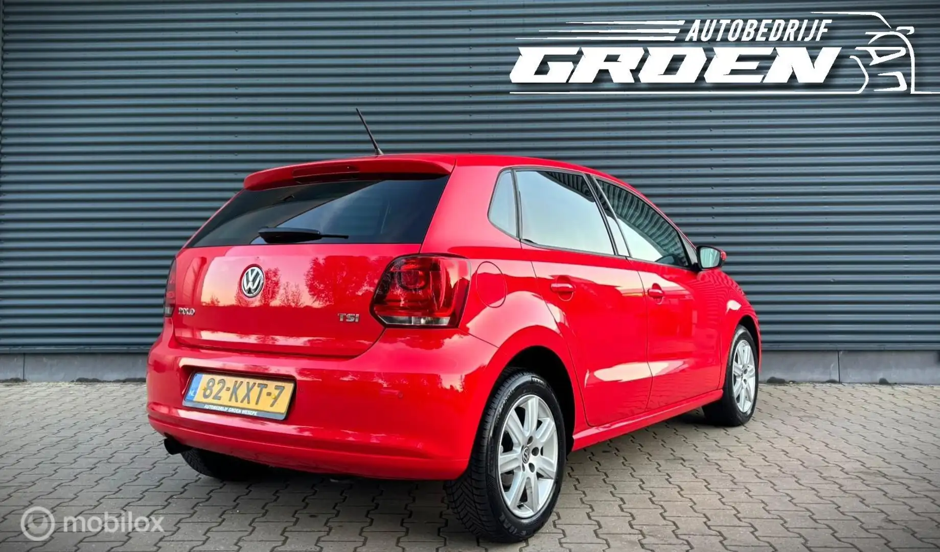 Volkswagen Polo 1.2 TSI Highline AUTOMAAT|NAP|CRUISE Rouge - 2