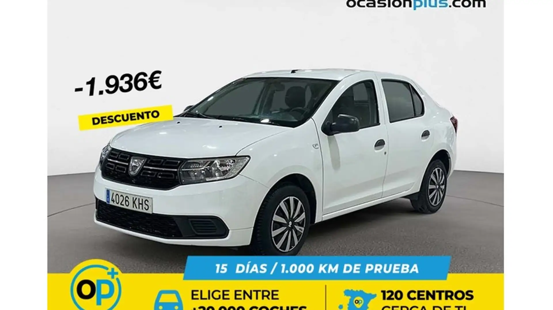 Dacia Logan 1.0 Ambiance 54kW Blanc - 1