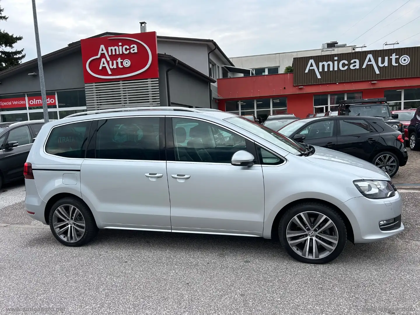 Volkswagen Sharan 2.0 TDI 150CV DSG Executive BMT 7 POSTI Argento - 1
