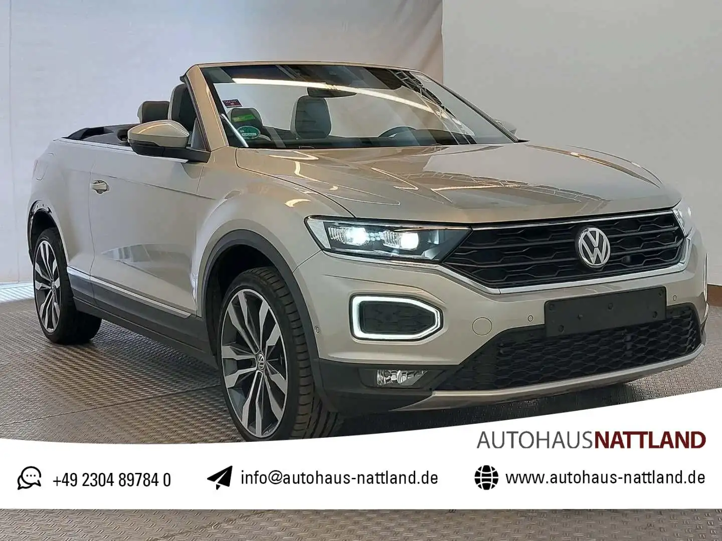 Volkswagen T-Roc Style DSG RFK ACC Beats Leder VC Silber - 1