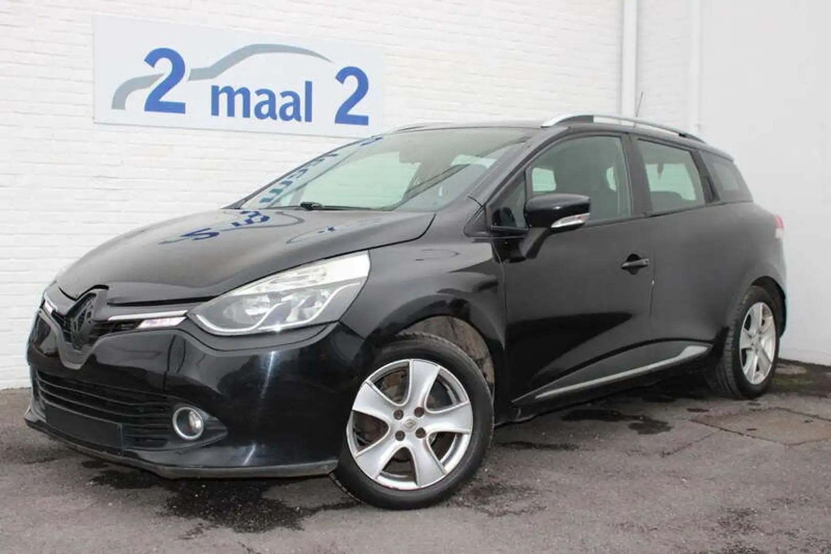 Renault Clio 1.5 dCi Airco/Navi inclusief 1 JAAR garantie! Negro - 1