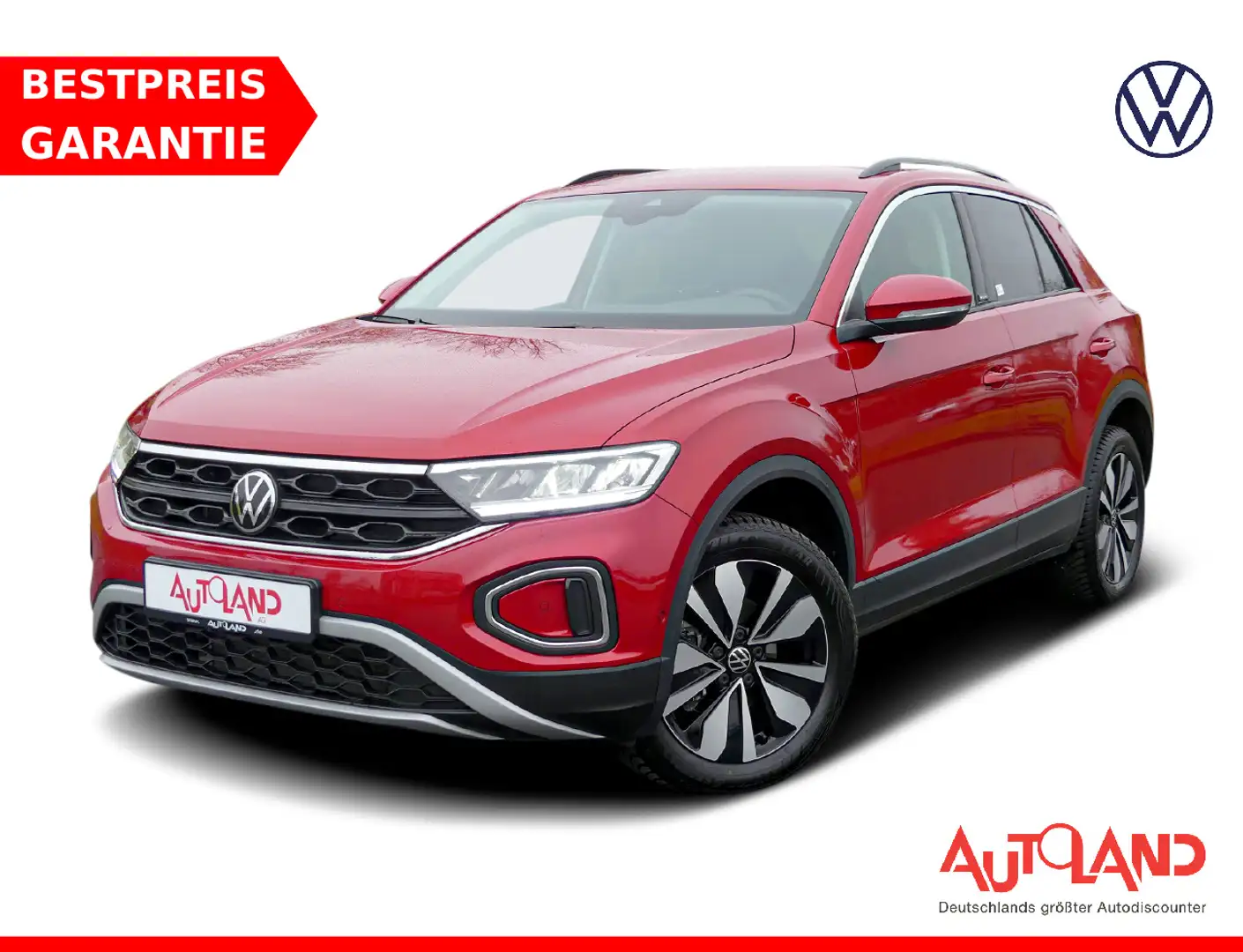 Volkswagen T-Roc 1.0 Move LED Navi Virtual Cockpit Kamera Rouge - 1