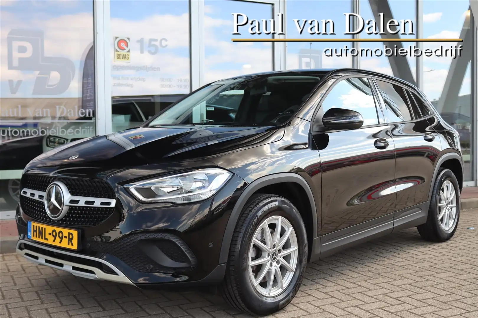 Mercedes-Benz GLA 200 GLA200 163PK AUTOMAAT BUSINESS SOLUTION Navi | Cru Negro - 1