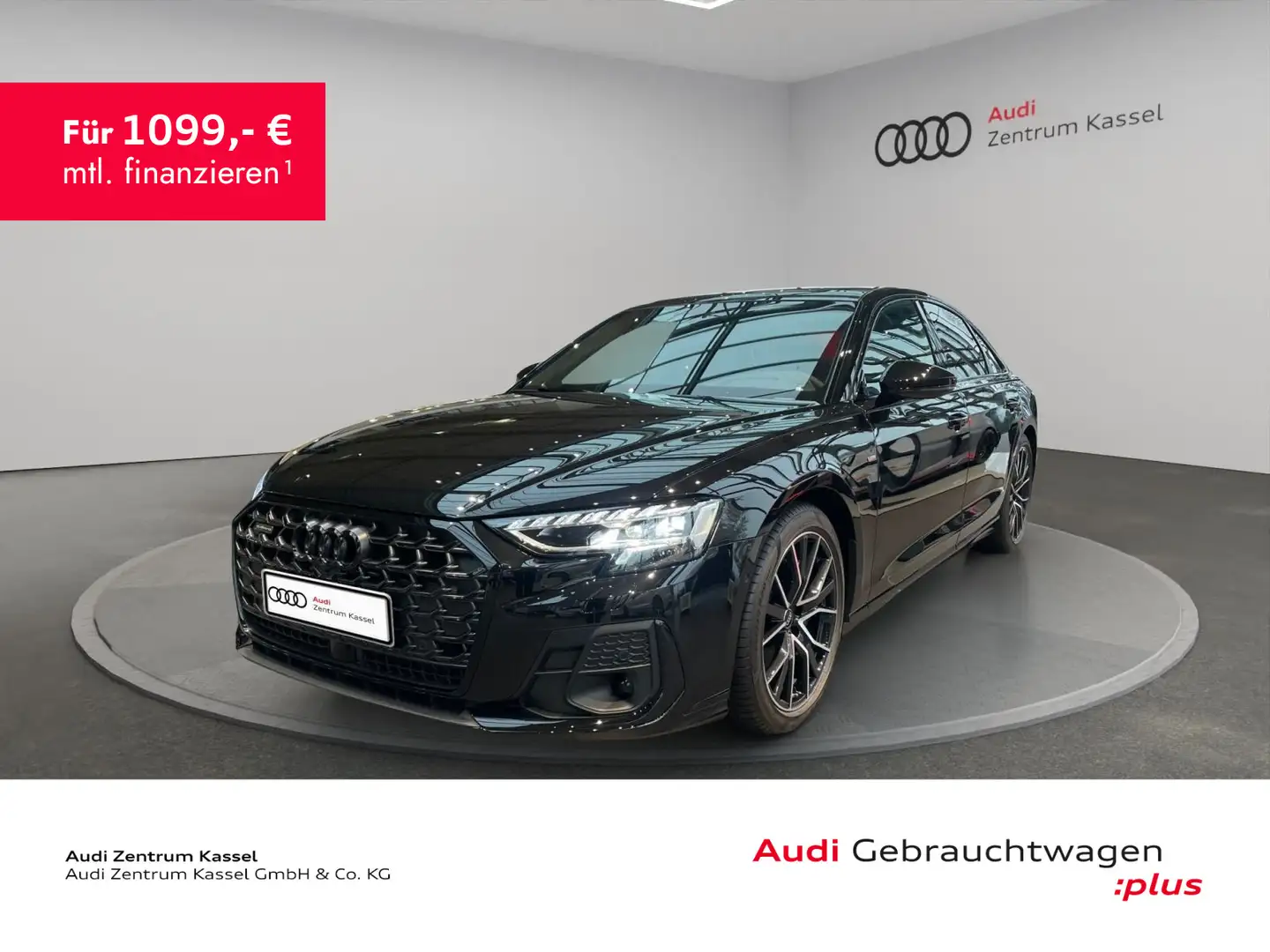 Audi A8 50 TDI qu. S line Matrix HuD Pano AHK StandHZ Schwarz - 1