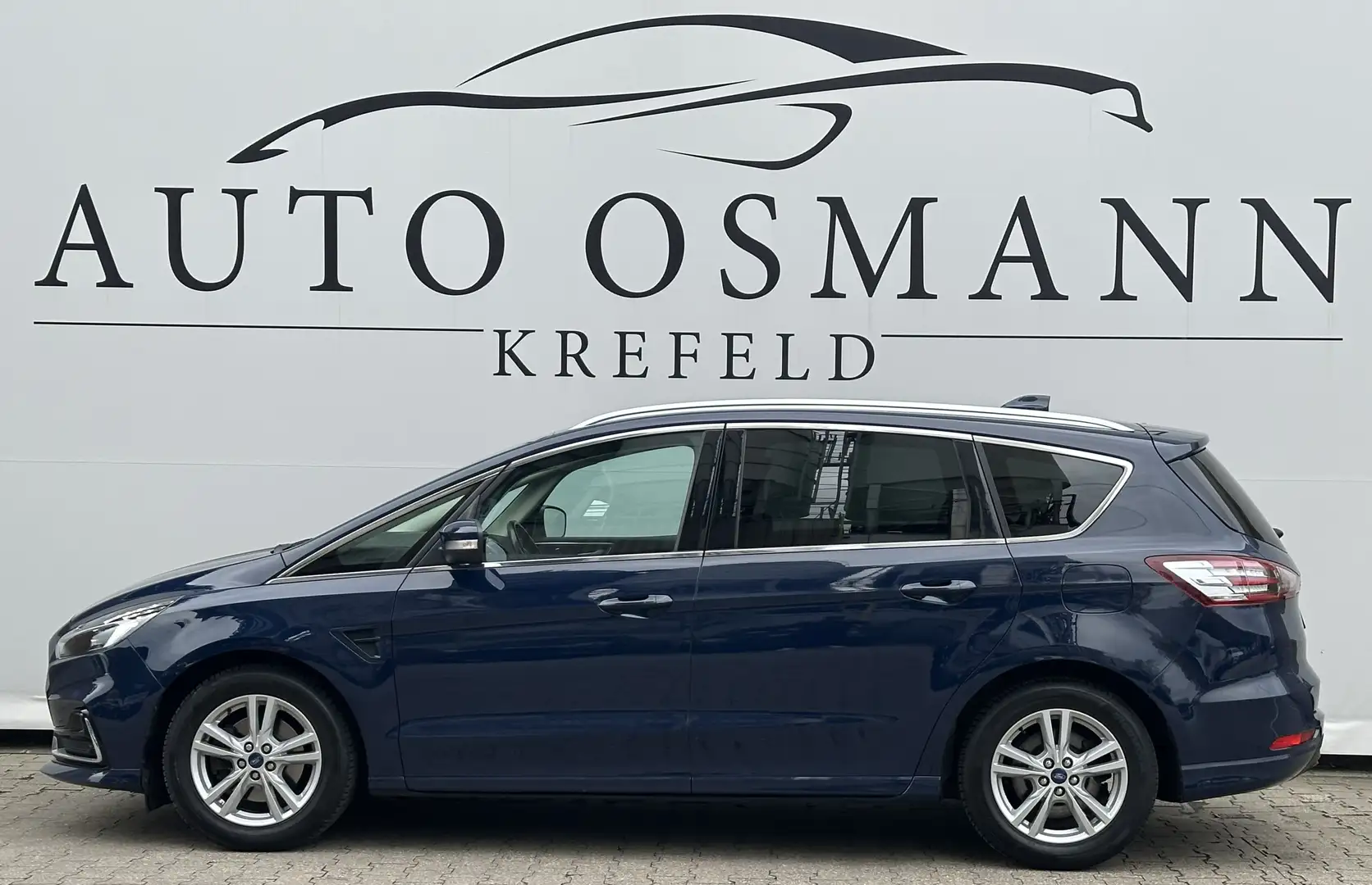 Ford S-Max 2.0 EcoBlue AUTOMATIK TITANIUM LED KAMERA Bleu - 2