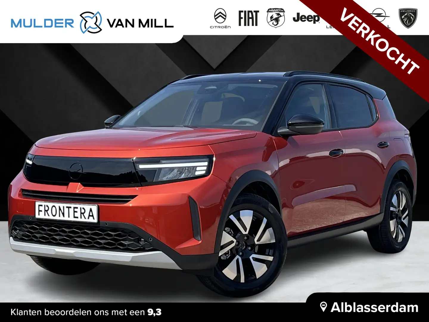 Opel Frontera 1.2 Hybrid 110pk e-DTC6 GS | UIT VOORRAAD LEVERBAA Orange - 1
