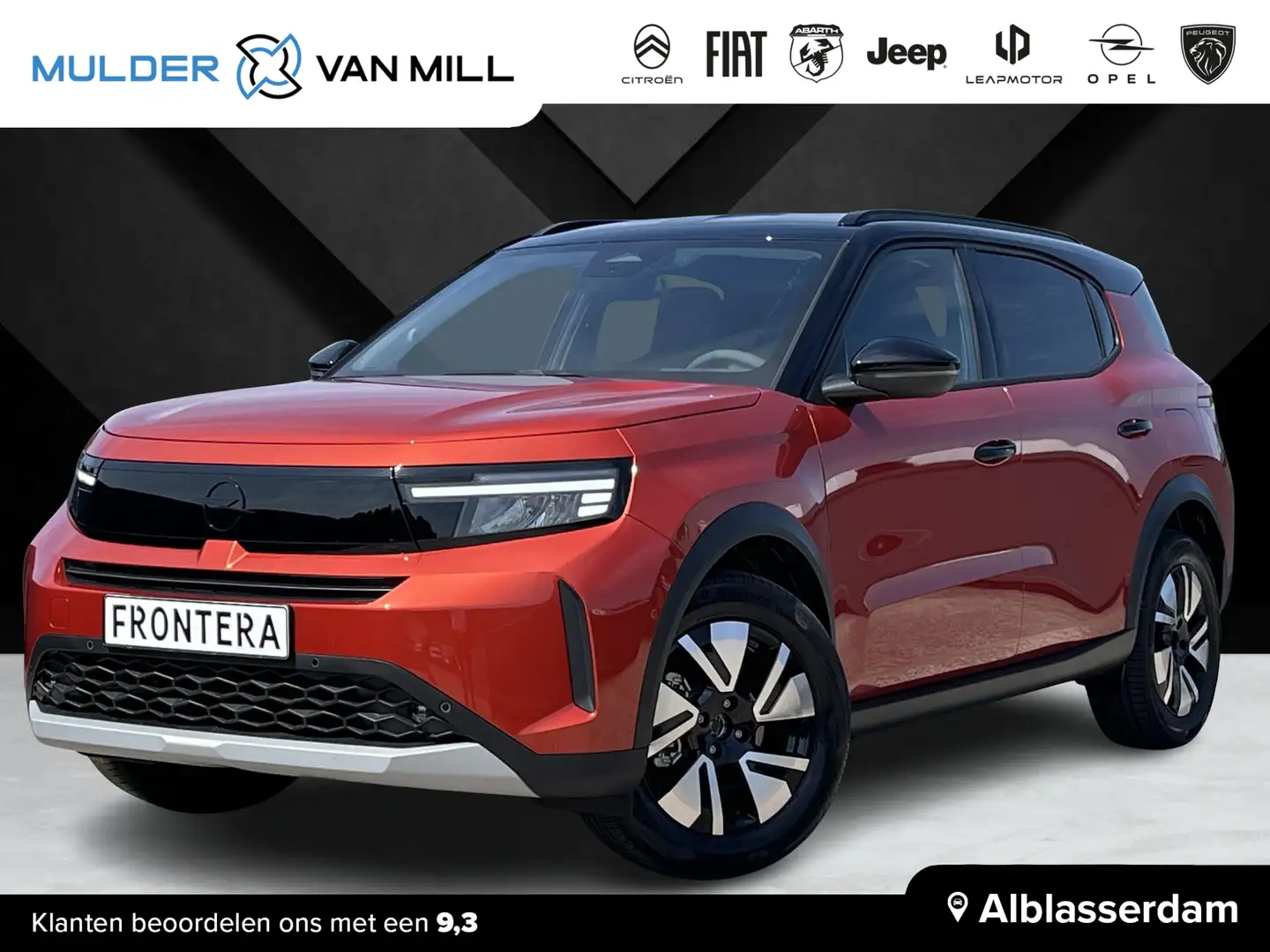 Opel Frontera 1.2 Hybrid 110pk e-DTC6 GS | UIT VOORRAAD LEVERBAA Oranje - 1
