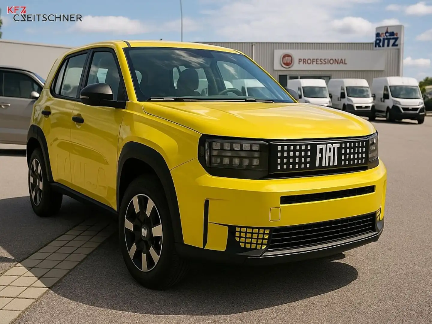 Fiat Grande Panda Hybrid mHEV 110 6-Gang eDCT Icon Amarillo - 2