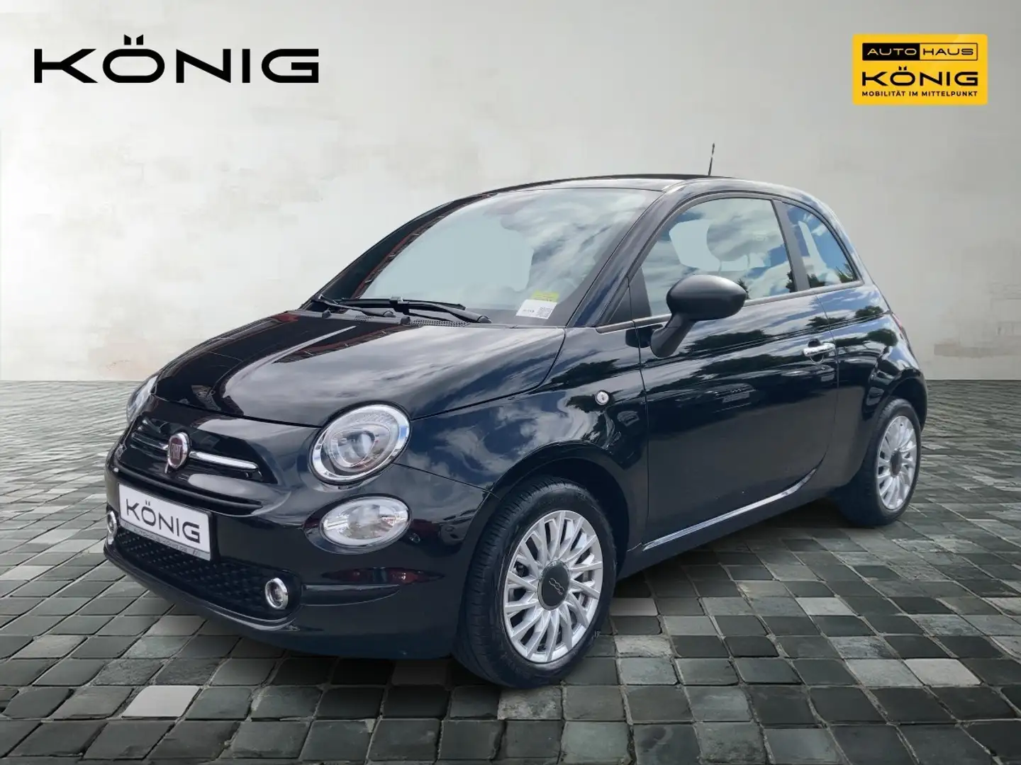 Fiat 500 Hatchback 1.0 Schwarz - 1